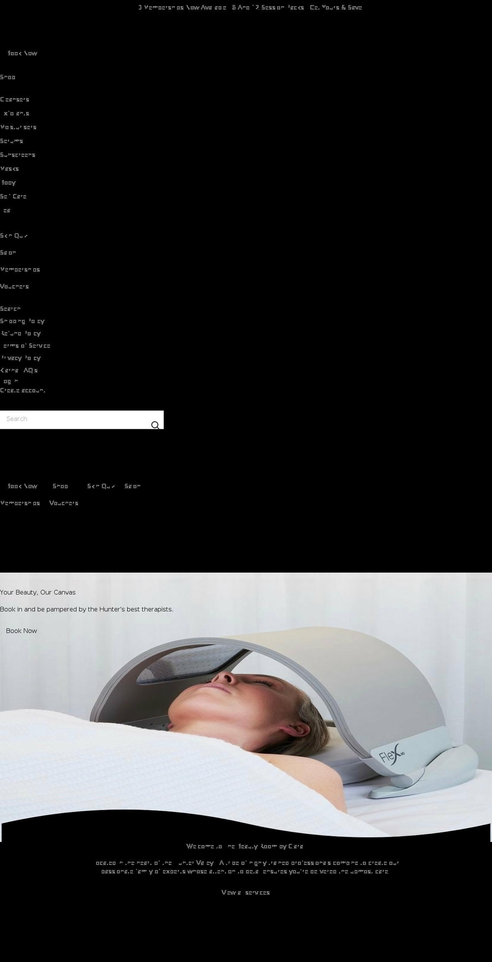 thebeautyroombyclara.com.au shopify website screenshot