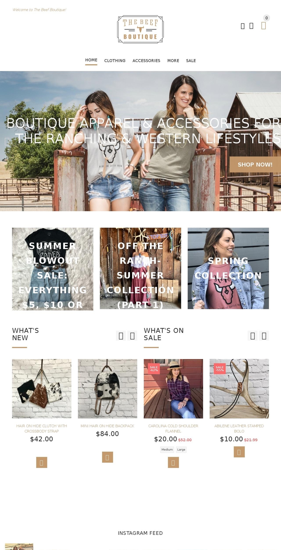 yourstore-v2-1-5 Shopify theme site example thebeefboutiqueca.com
