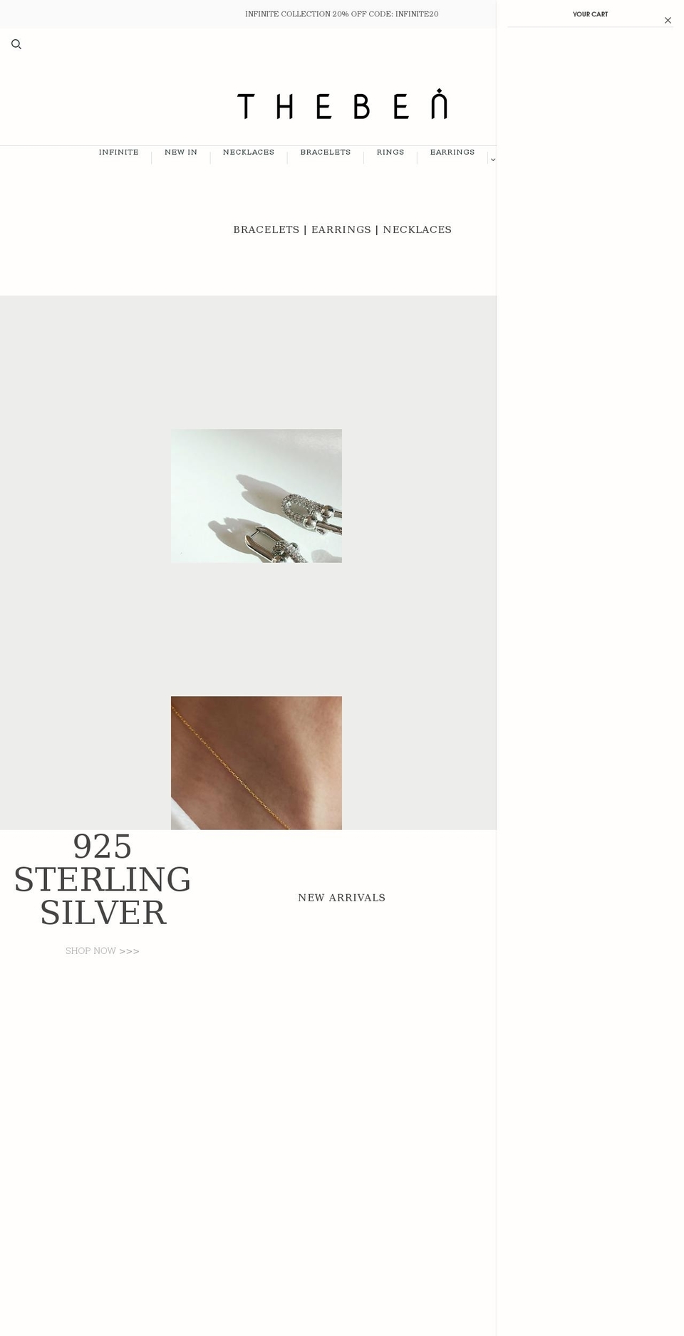 thebencollection.com shopify website screenshot