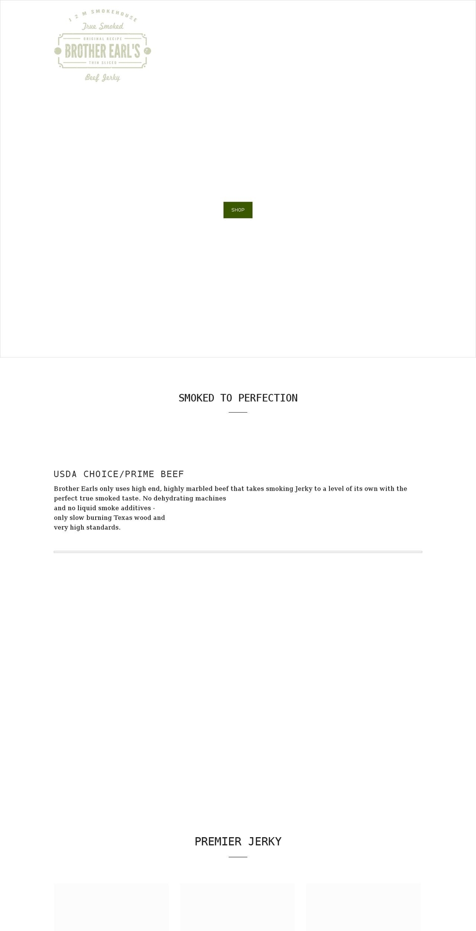thebestbeefjerkyintheworld.com shopify website screenshot