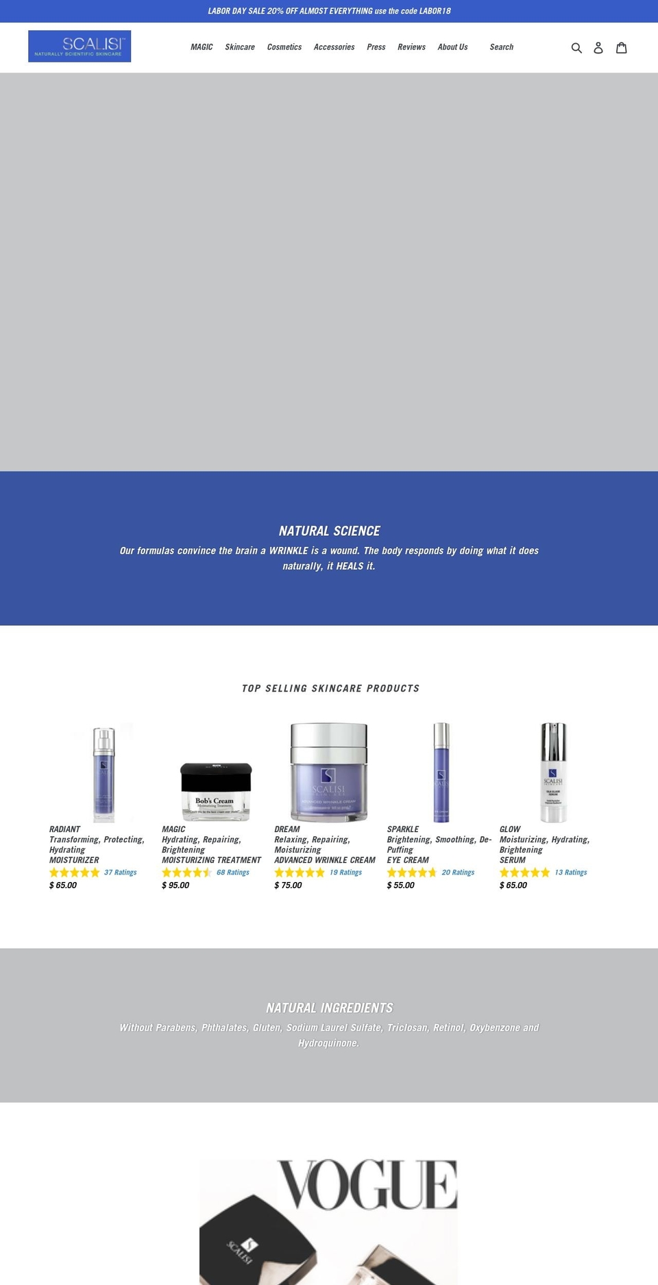 thebestcreamevermade.com — Shopify storefront screenshot
