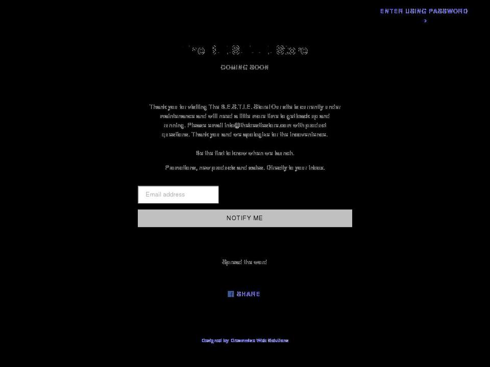 thebestiestore.com shopify website screenshot