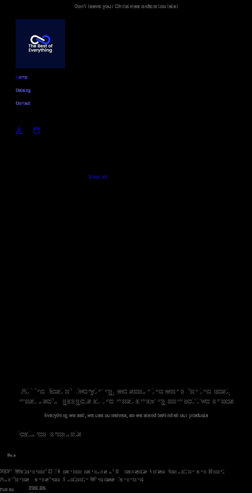 thebestofeverything.com shopify website screenshot