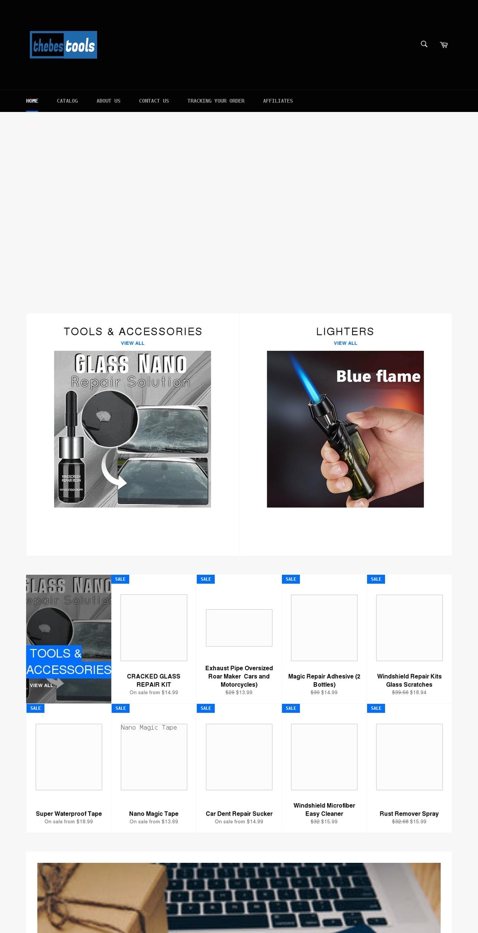 thebestools.com shopify website screenshot