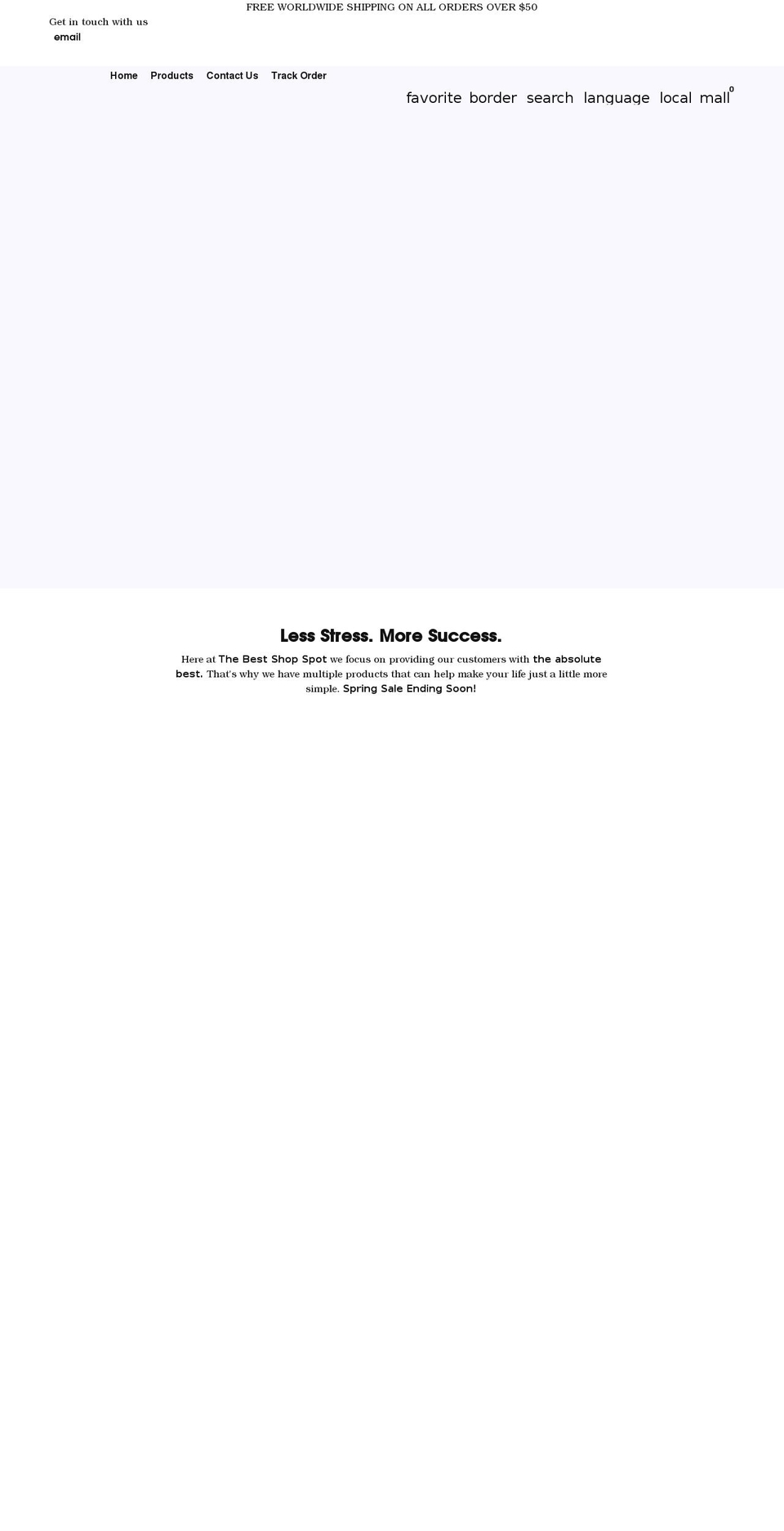 thebestshopspot.com shopify website screenshot