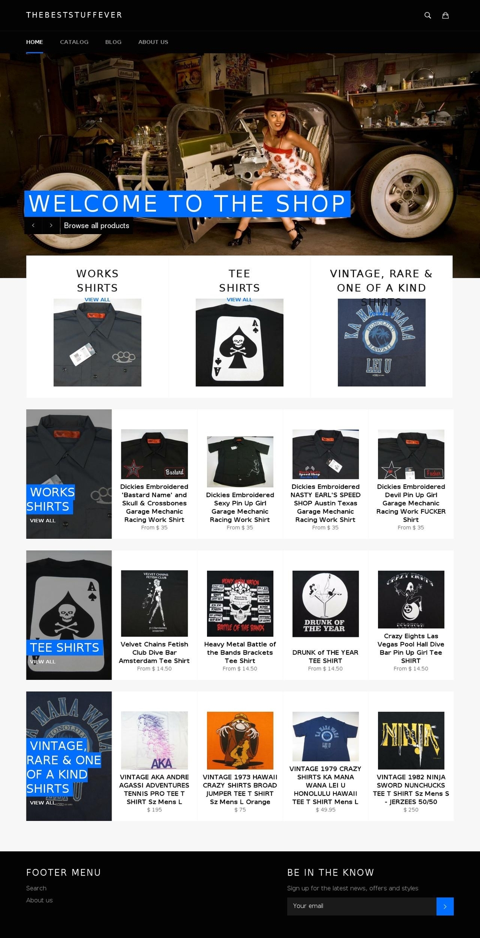 thebeststuffever.com shopify website screenshot