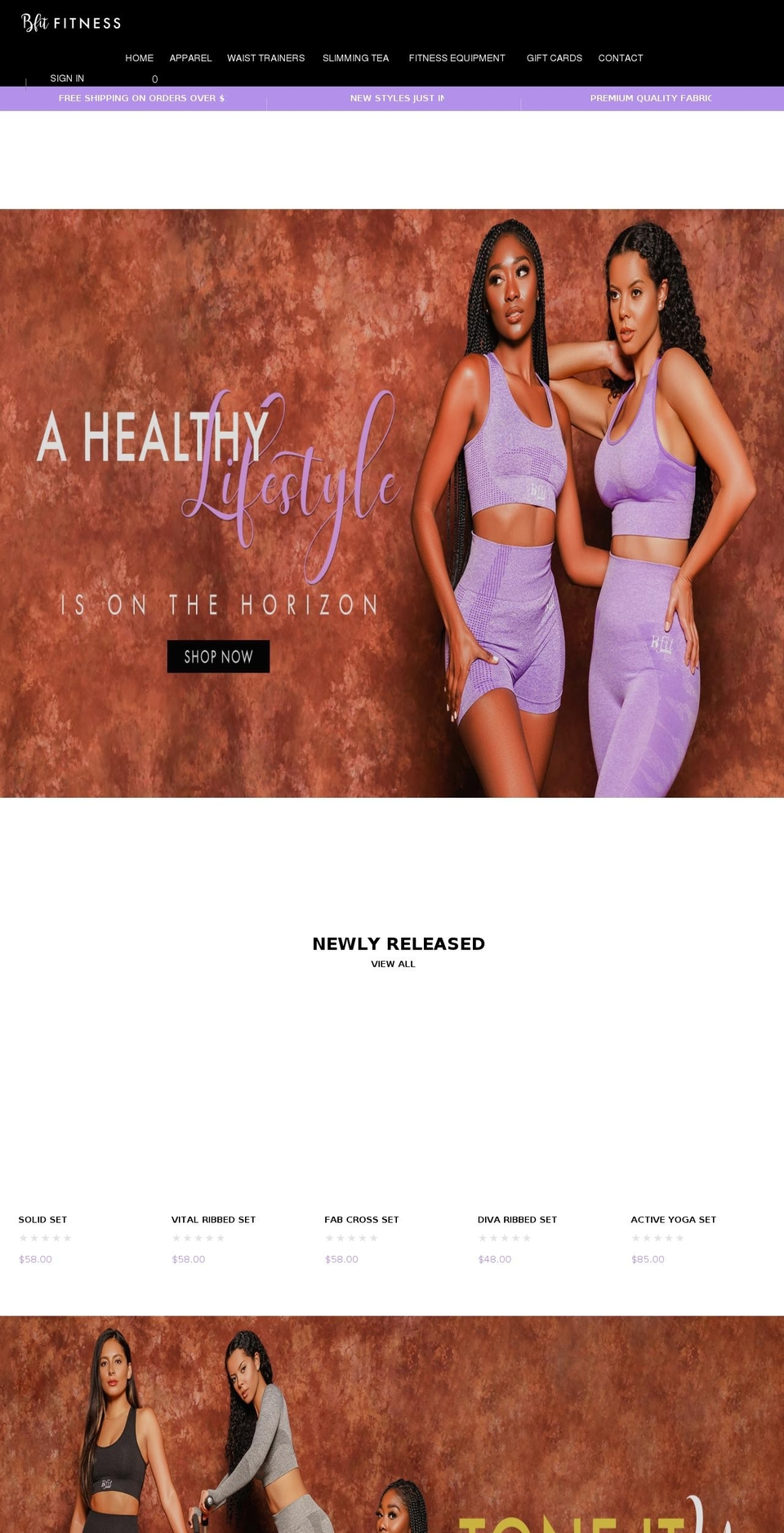 thebfitco.com shopify website screenshot