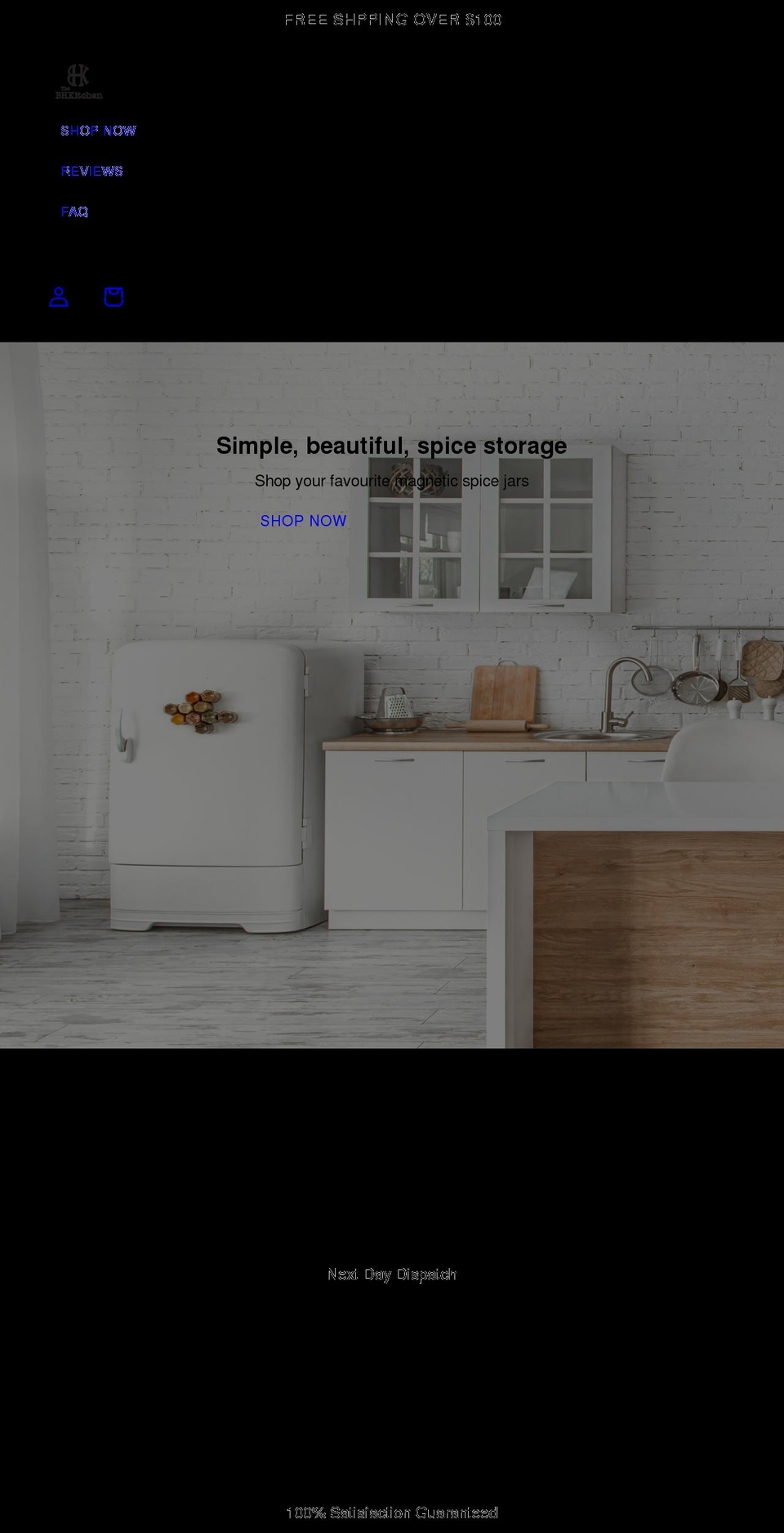 thebhkitchen.com shopify website screenshot