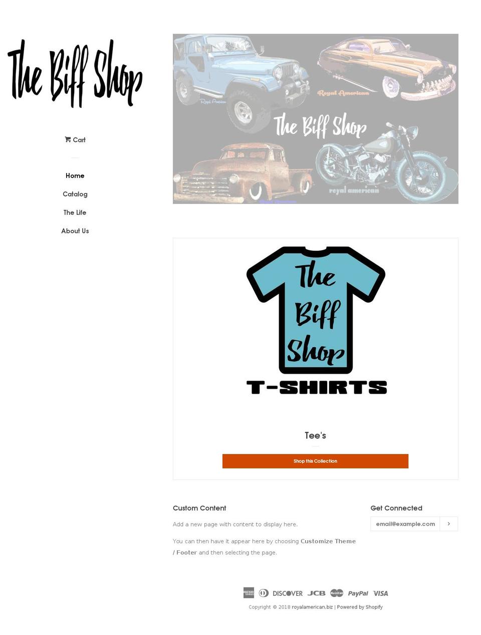 thebiffshop.com shopify website screenshot