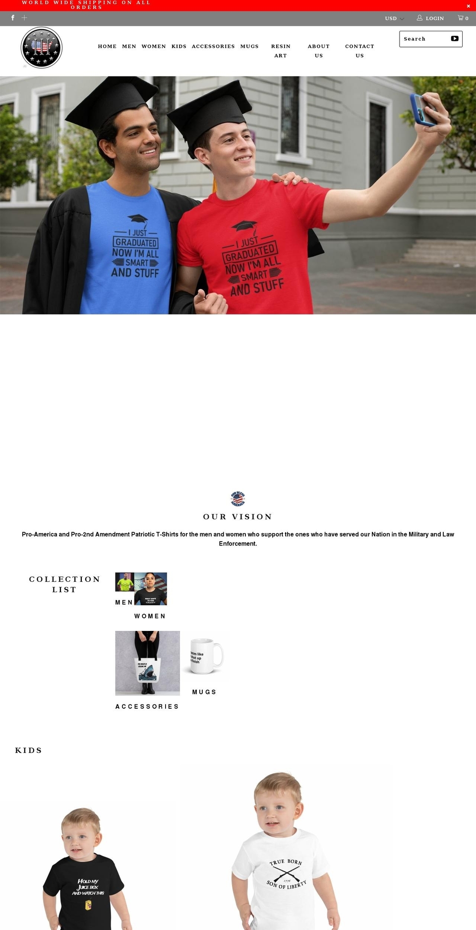 thebigdumbanimals.com shopify website screenshot