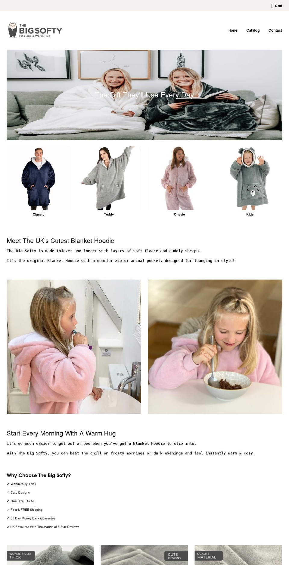 thebigsofty.com shopify website screenshot