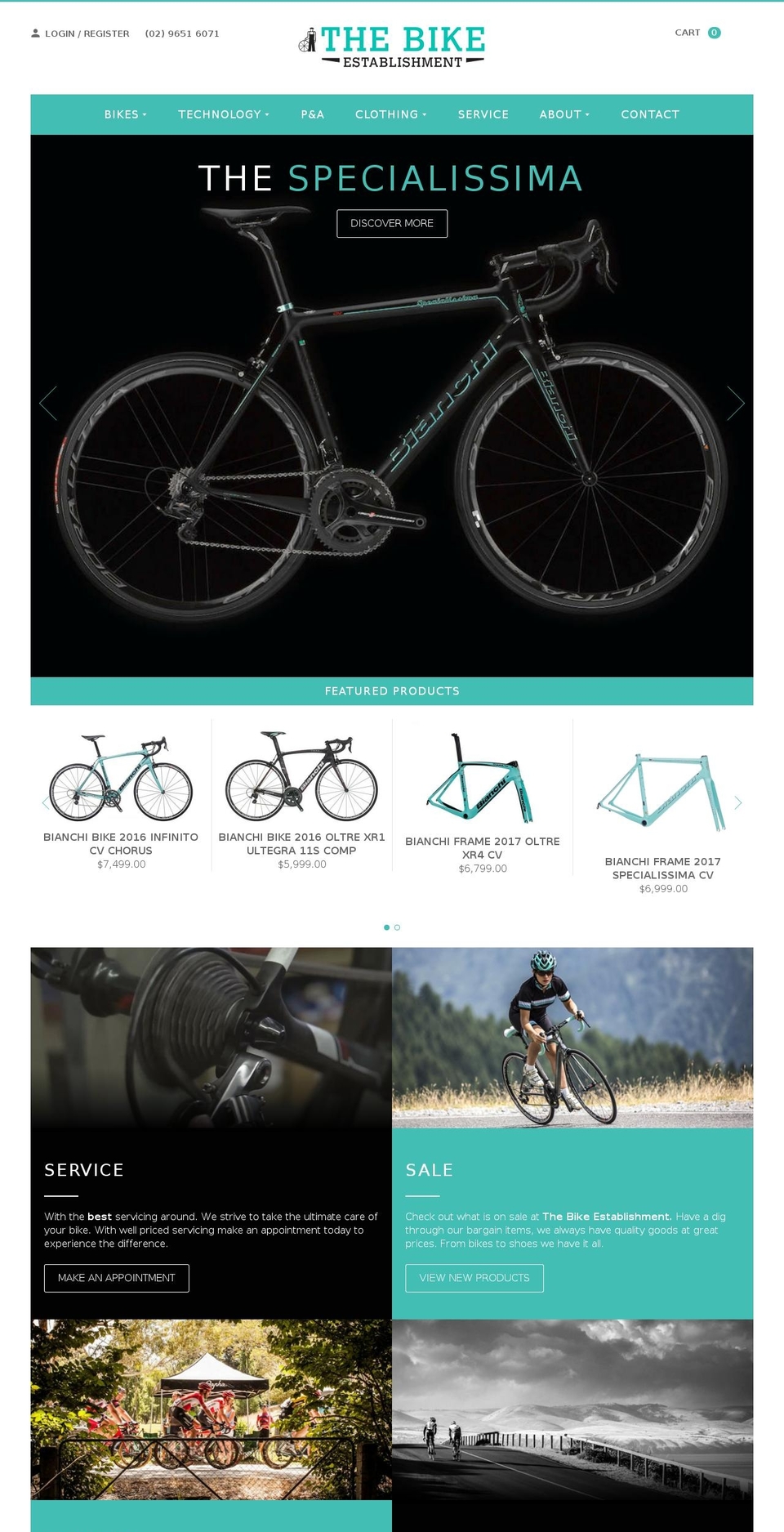thebikeest.com shopify website screenshot