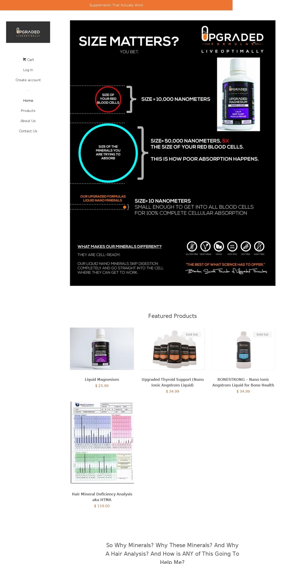 thebiohackers.com shopify website screenshot