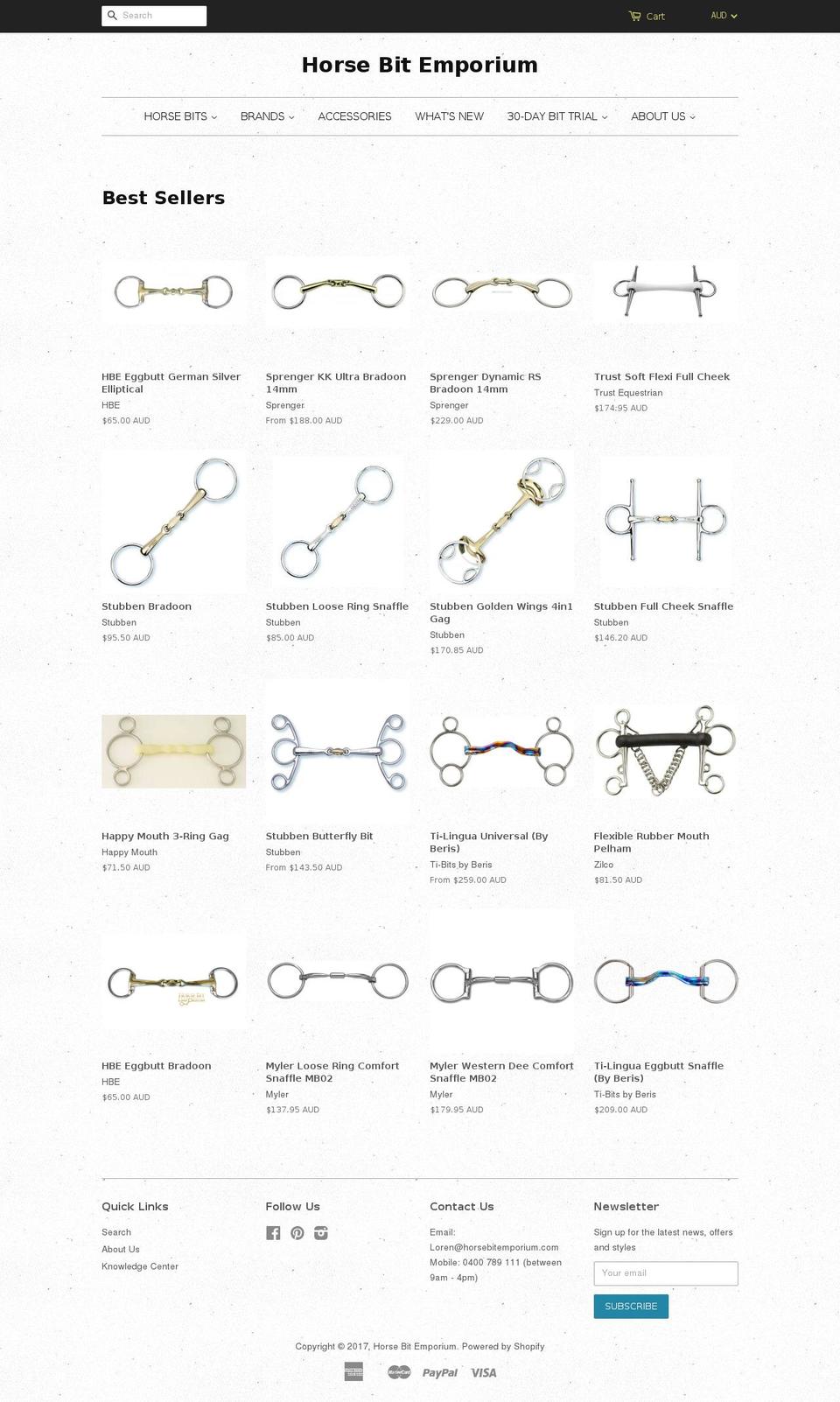 thebitemporium.com shopify website screenshot