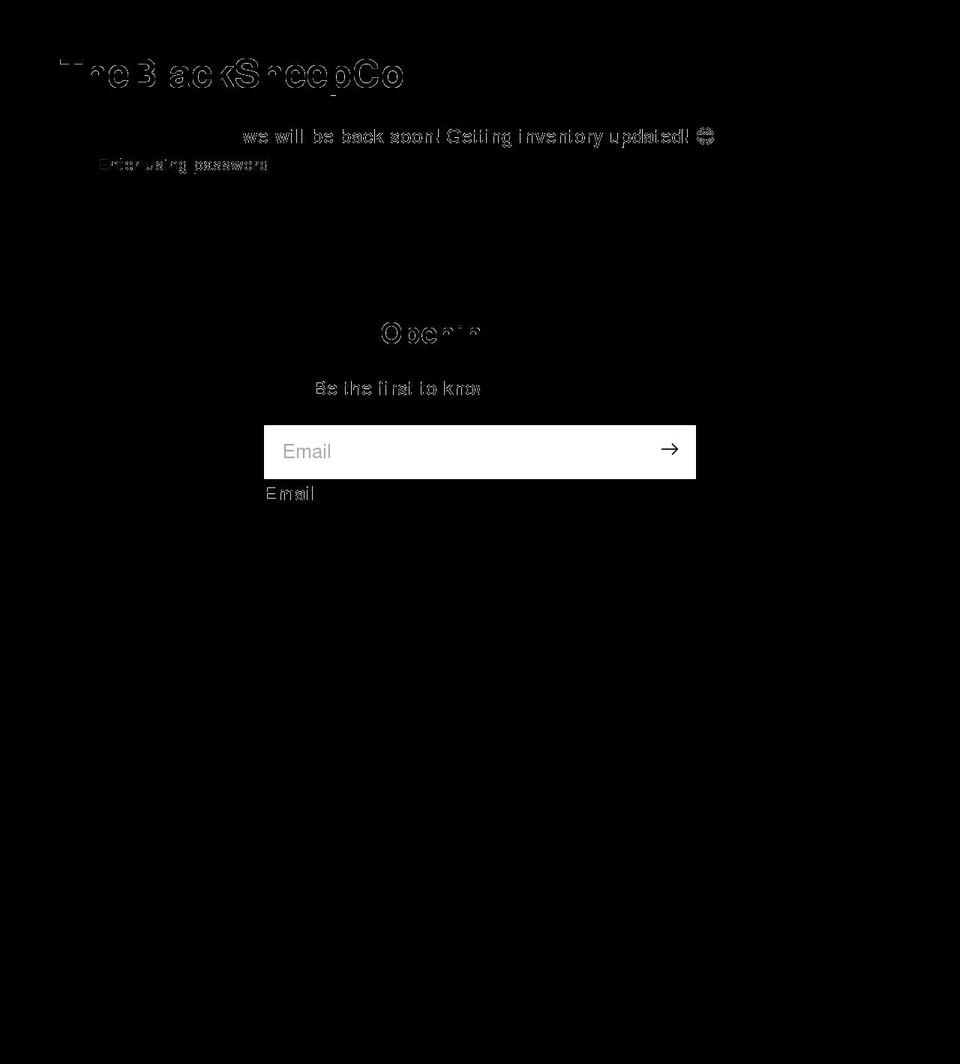 theblacksheepco.net shopify website screenshot