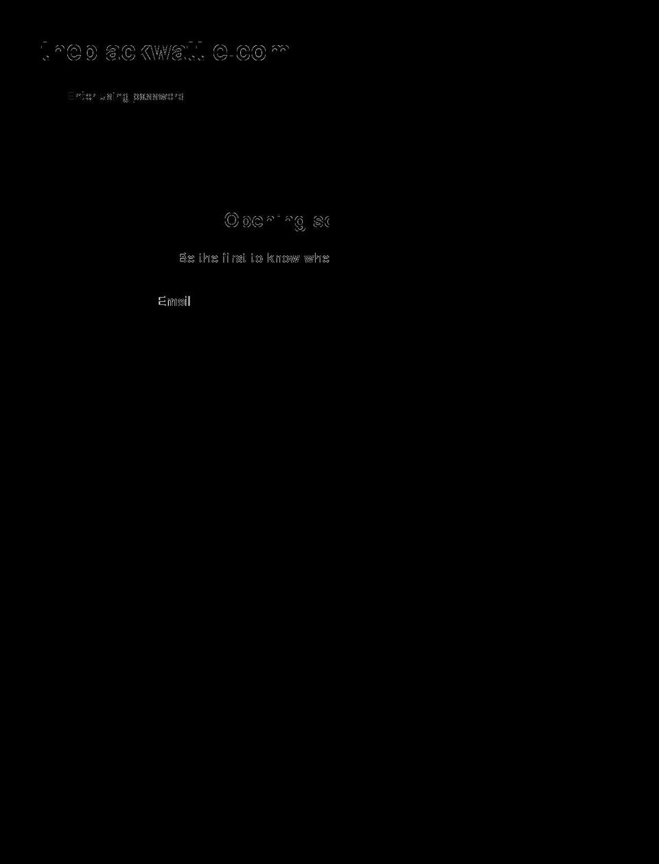 theblackwattle.com shopify website screenshot