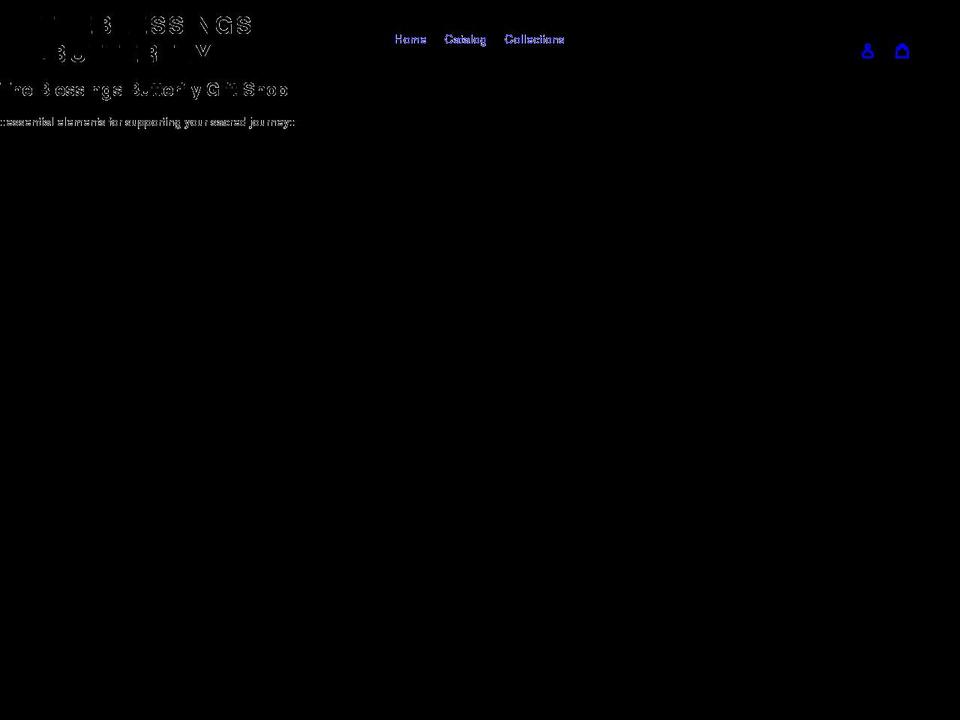 theblessings-butterfly.myshopify.com shopify website screenshot