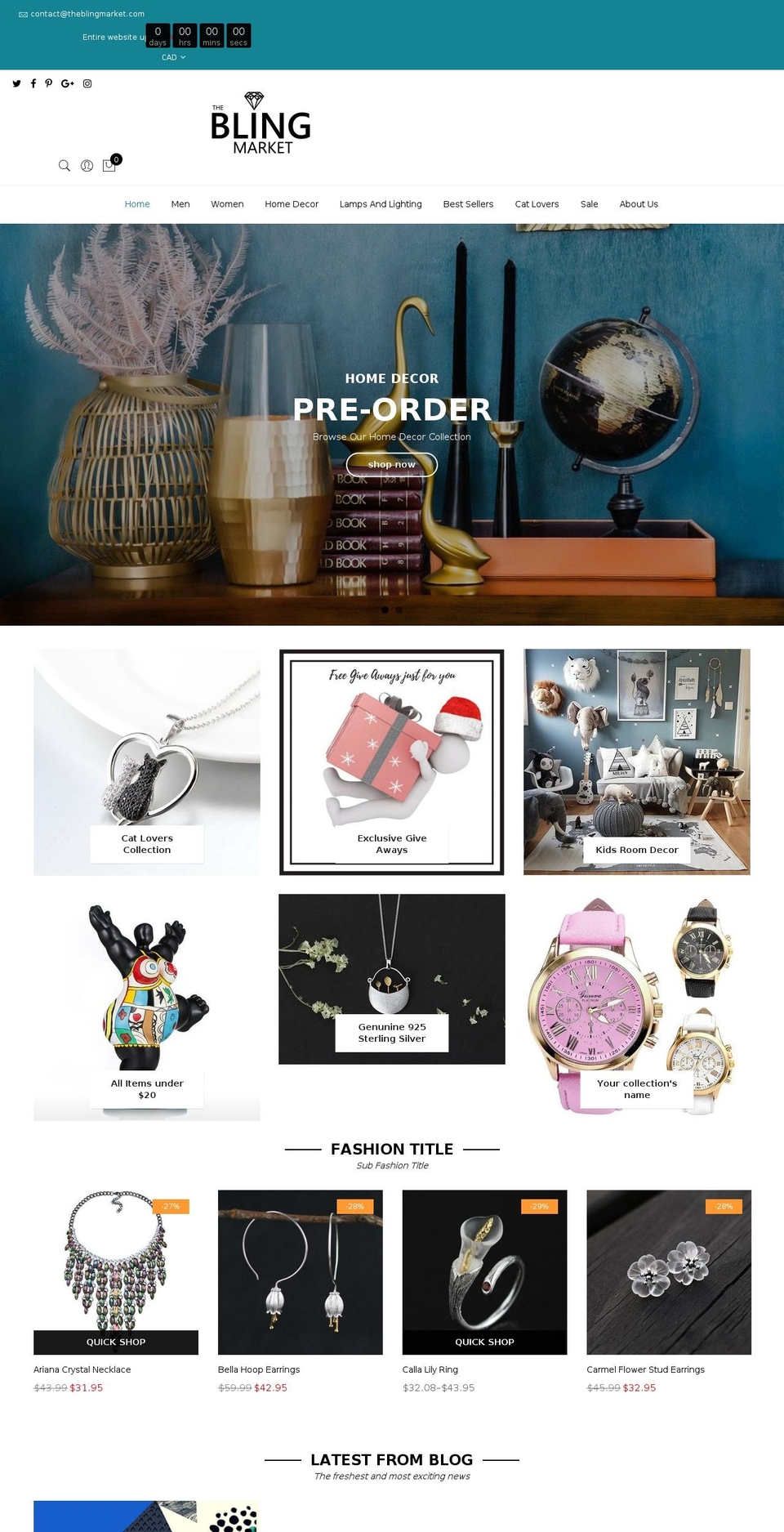 claue-upload-1-2-3 Shopify theme site example theblingmarket.com