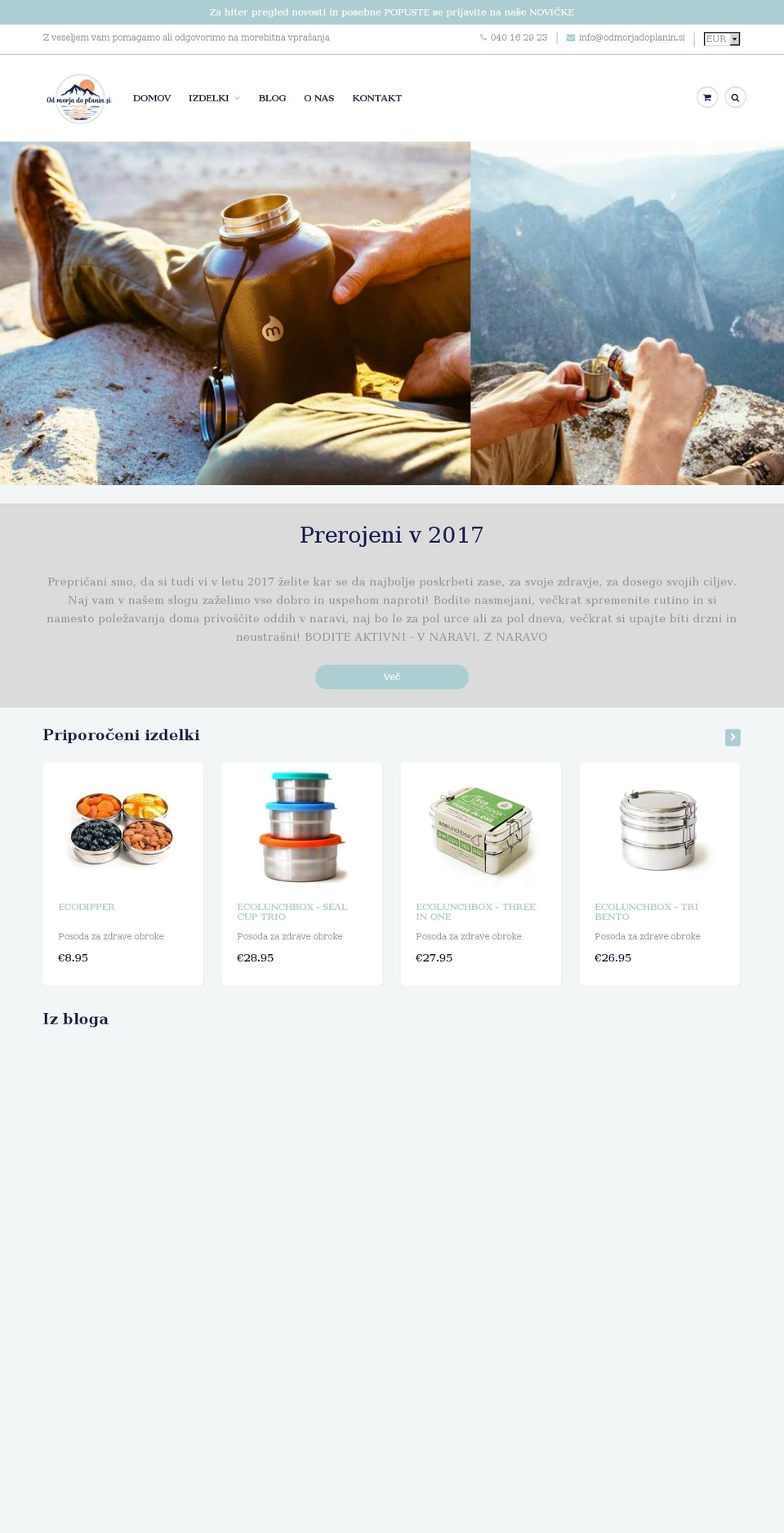 theblueparasol.com shopify website screenshot