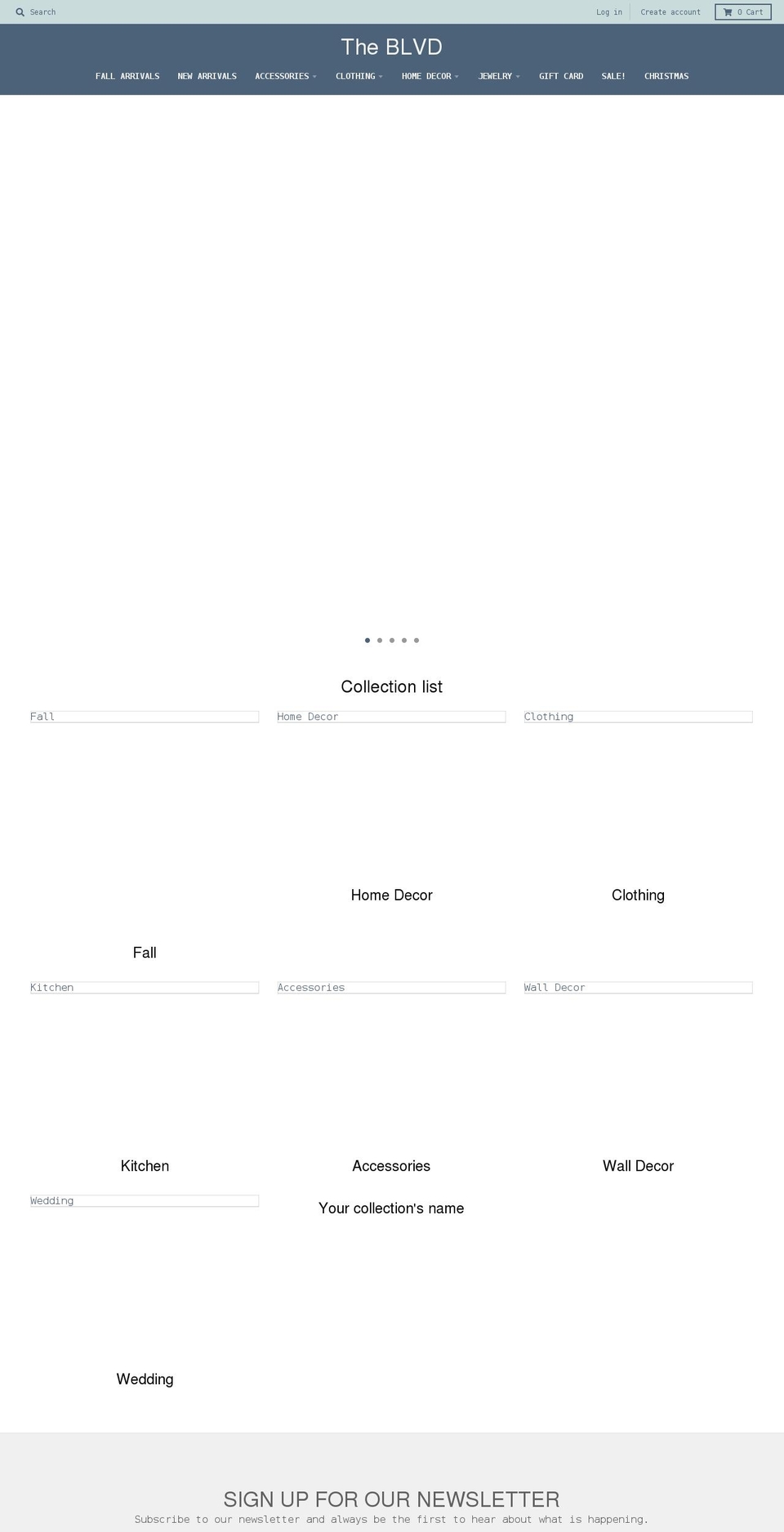 theblvdboutik.com shopify website screenshot