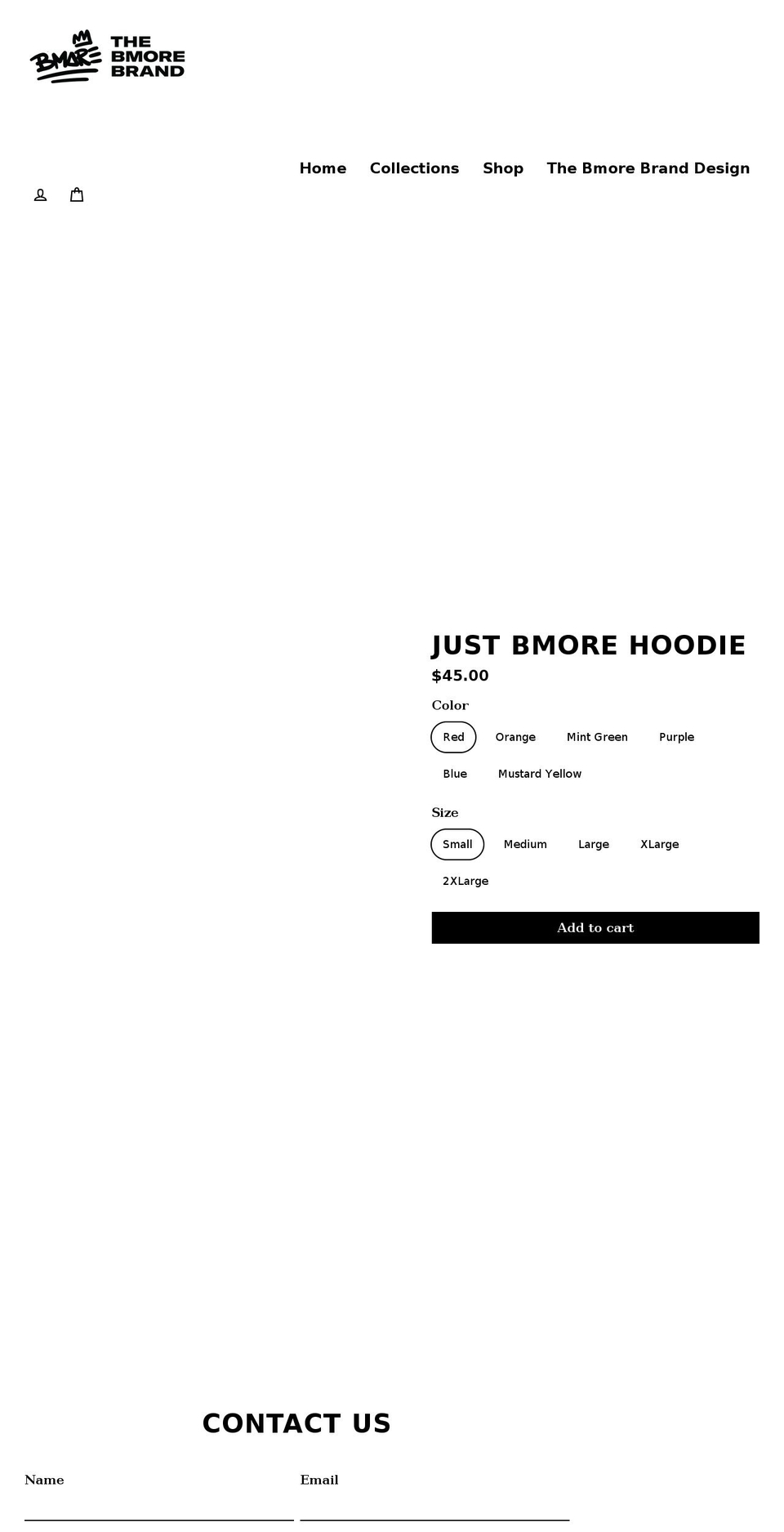 thebmorebrand.com shopify website screenshot