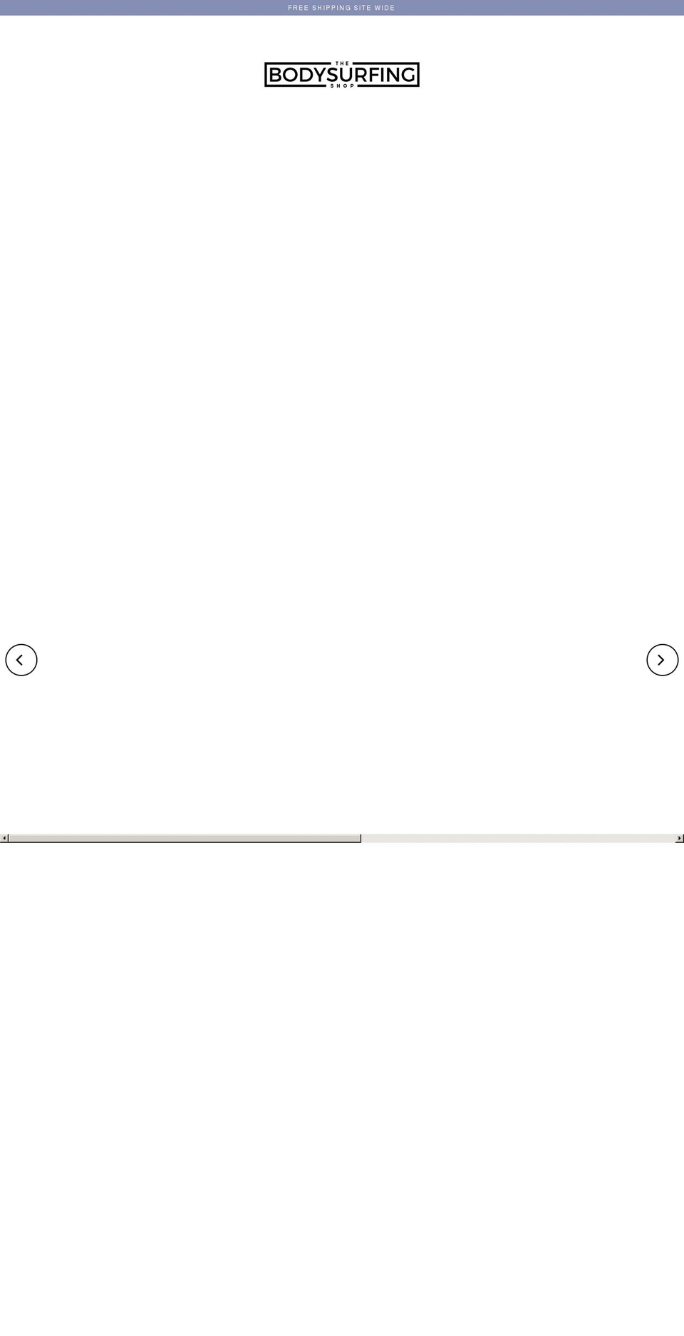 thebodysurfingshop.com.au shopify website screenshot