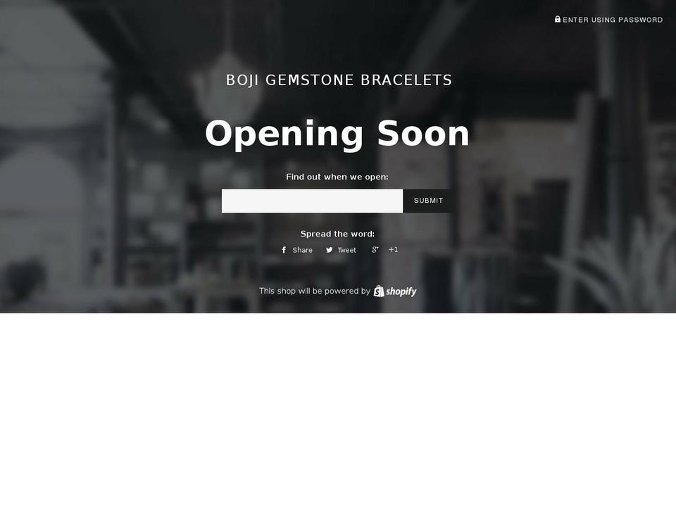 theboji.com — Shopify storefront screenshot