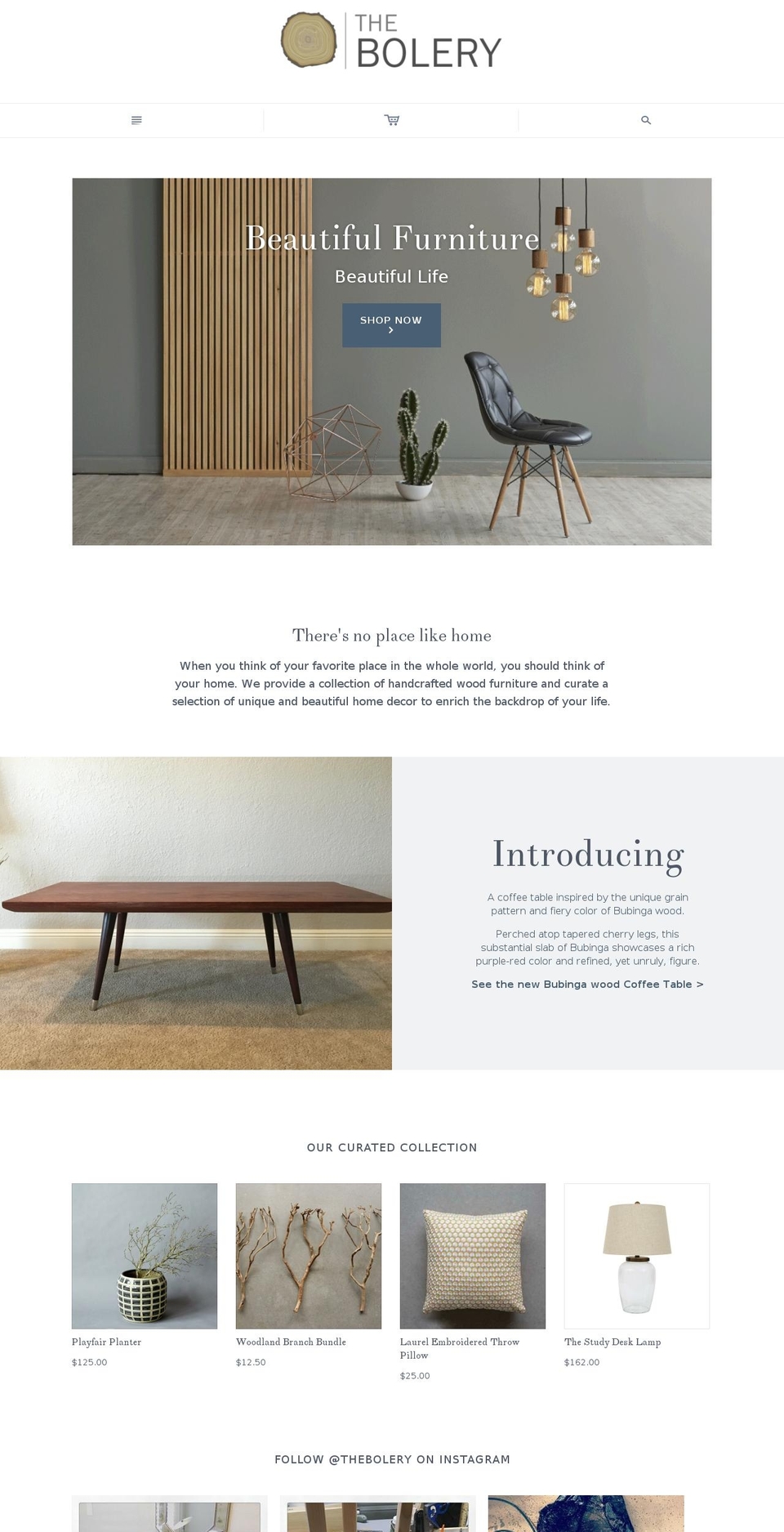 thebolery.com — Shopify storefront screenshot