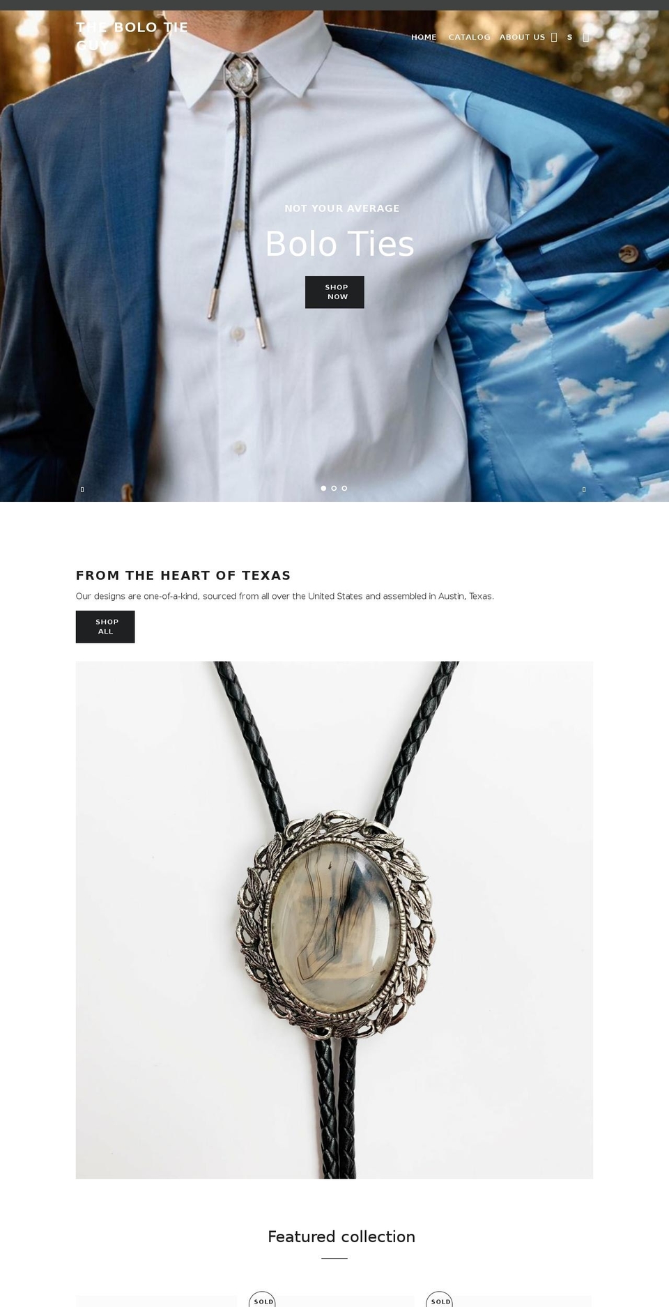 thebolotieguy.com shopify website screenshot