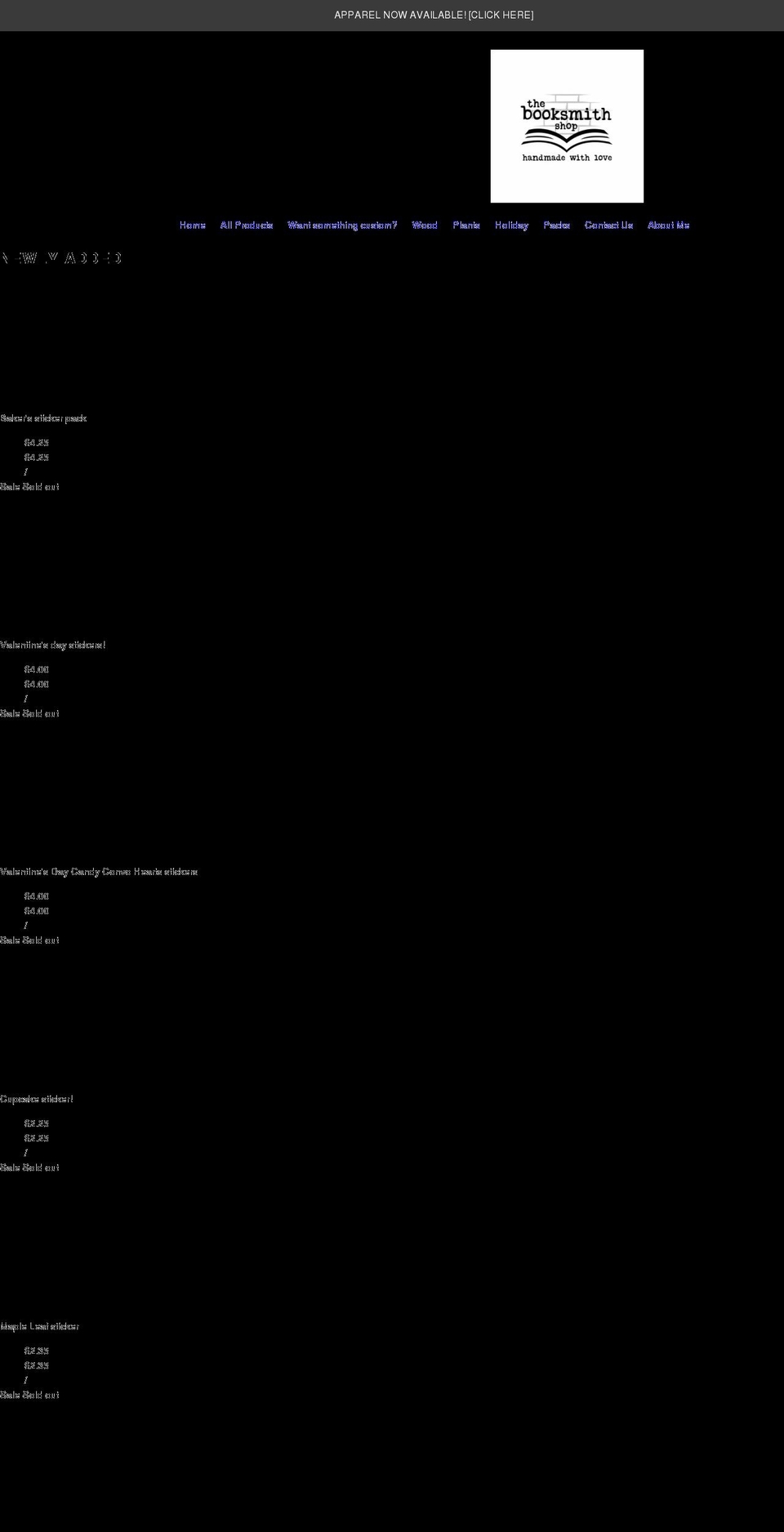 thebooksmithshop.com shopify website screenshot