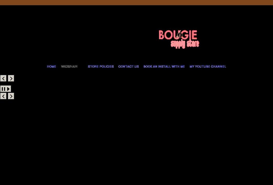 thebougiesupply.com shopify website screenshot