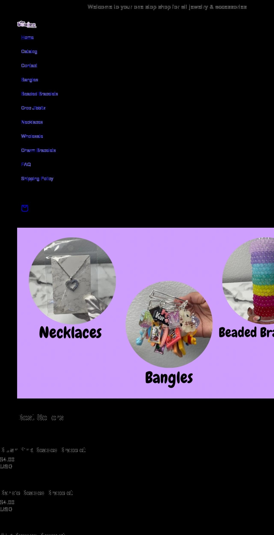 theboujeeavenue.com shopify website screenshot