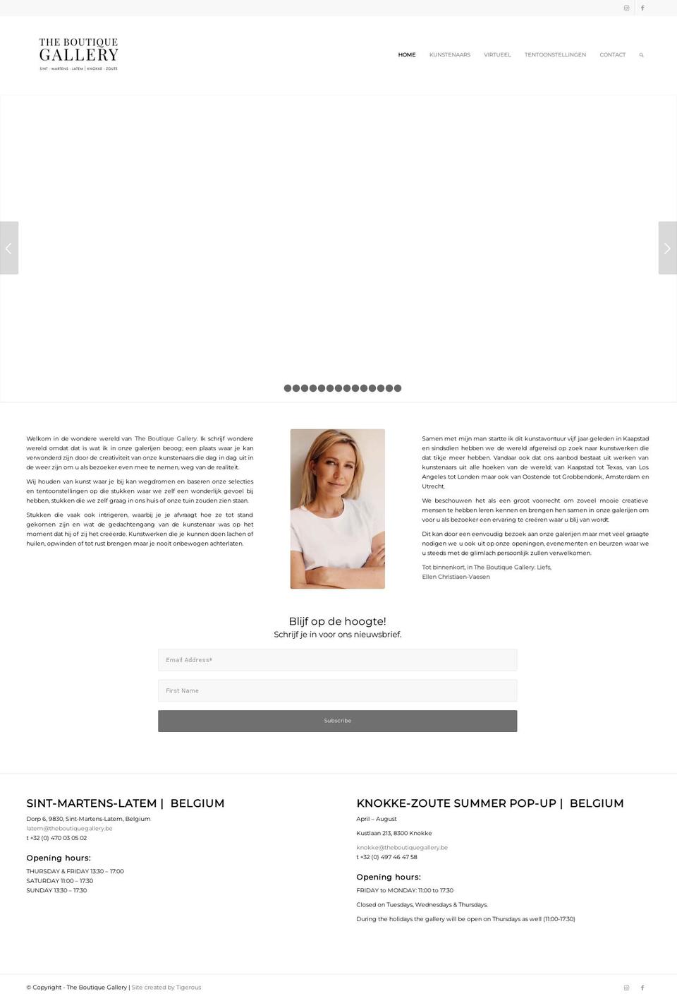 latest-version-mr-parker Shopify theme site example theboutiquegallery.com