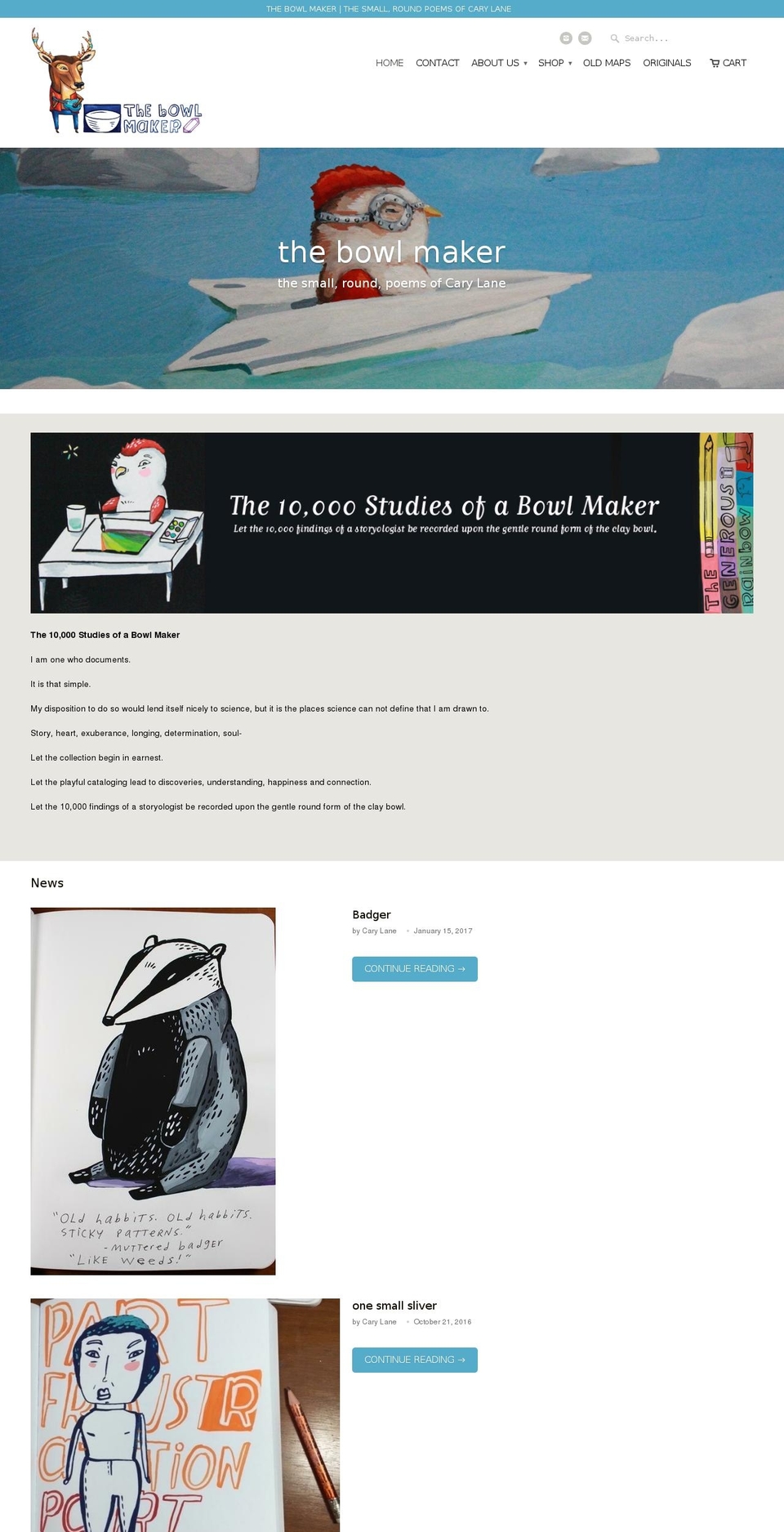 thebowlmaker.net shopify website screenshot