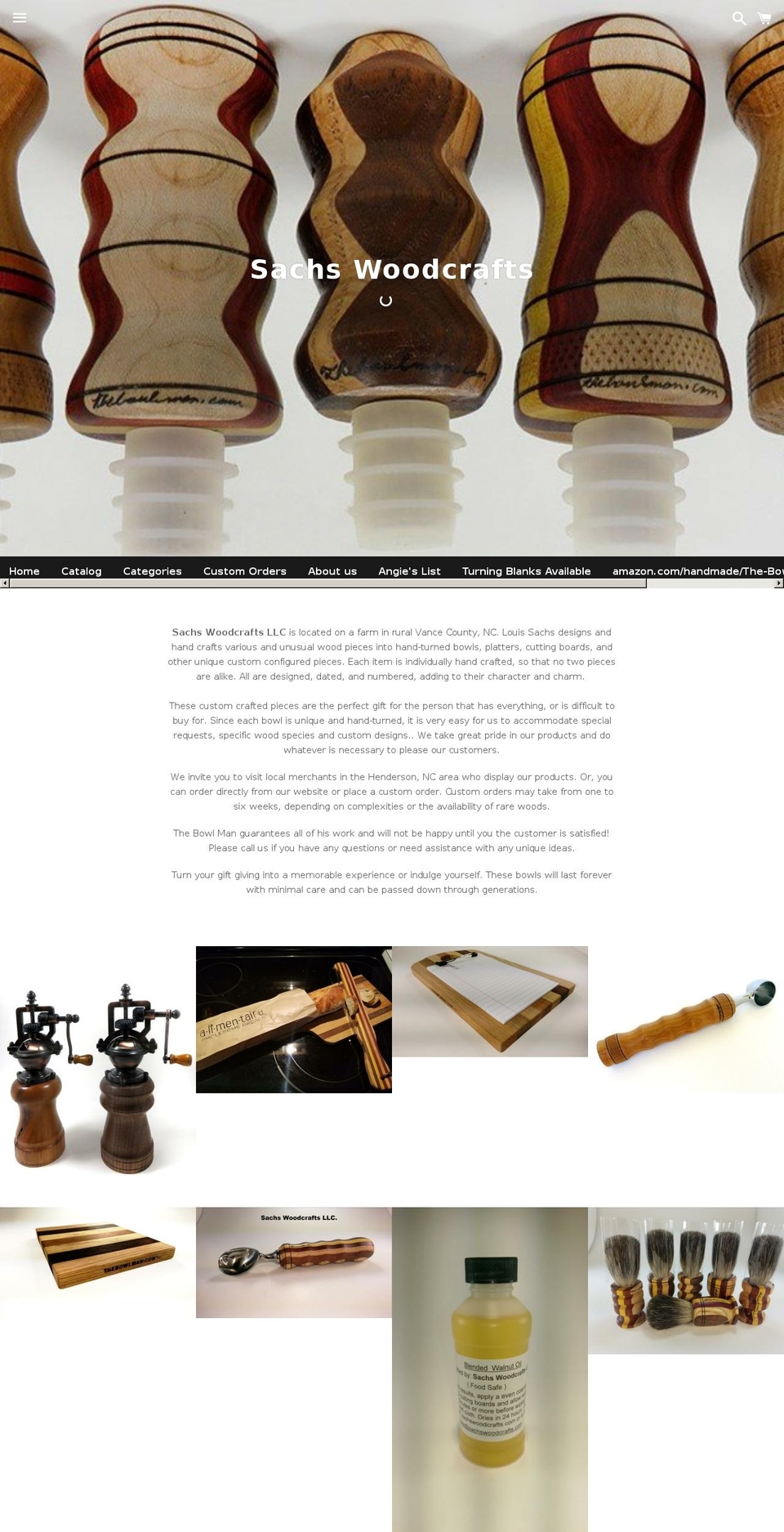 thebowlman.com — Shopify storefront screenshot