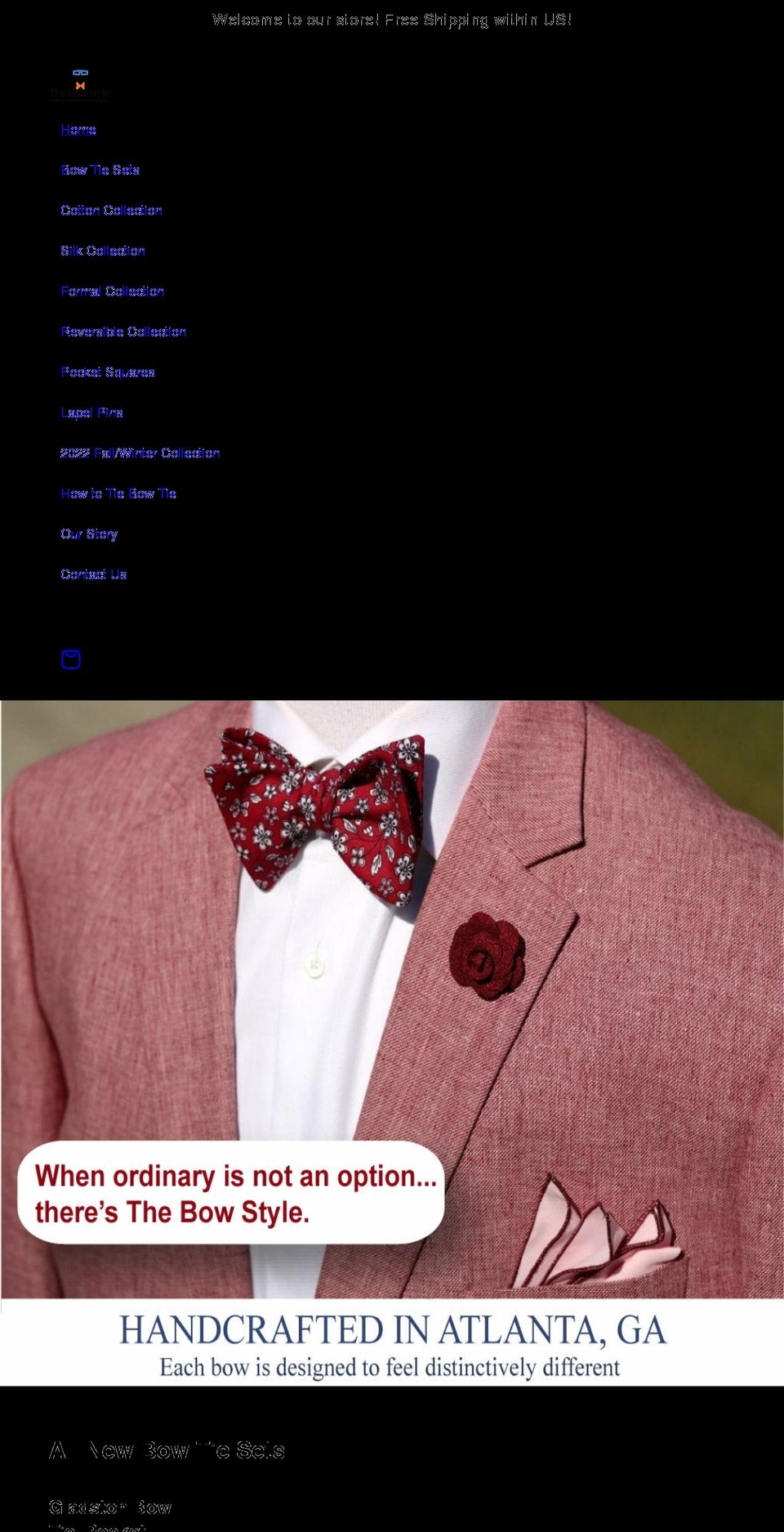 thebowstyle.com — Shopify storefront screenshot