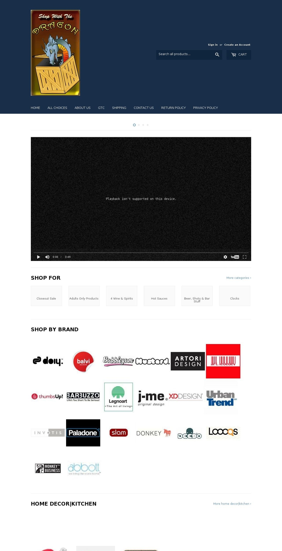 theboxeddragon.com shopify website screenshot