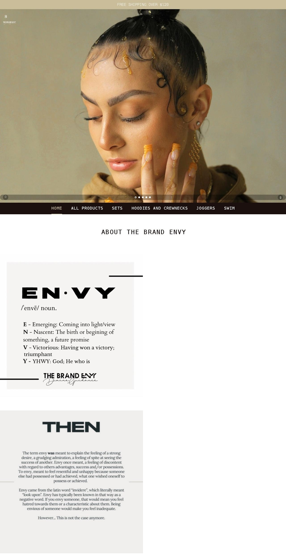 thebrandenvy.com shopify website screenshot