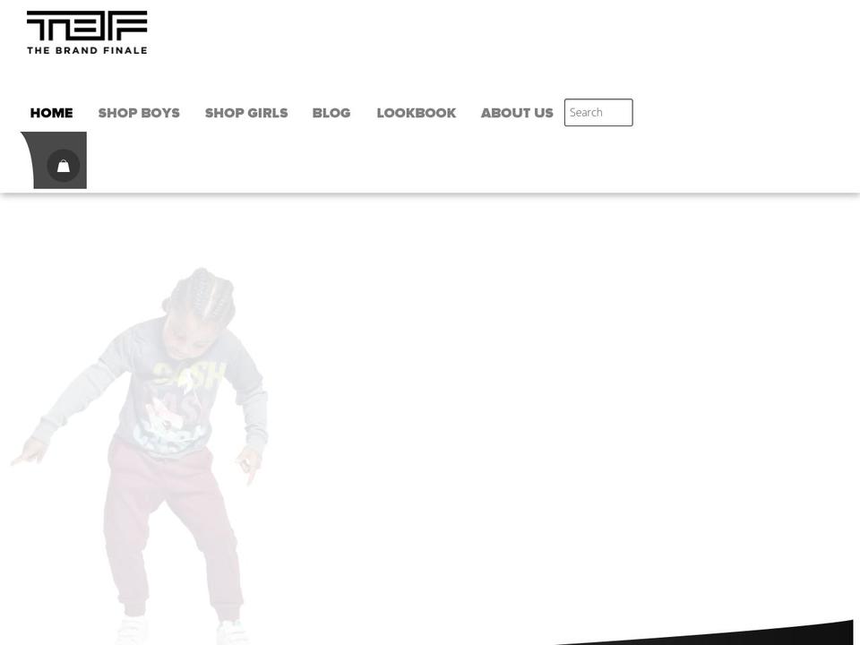 thebrandfinale.com shopify website screenshot