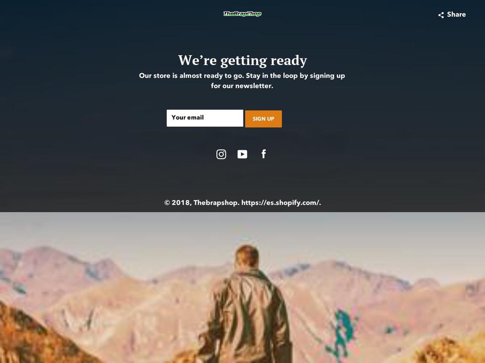 thebrapshop.com shopify website screenshot