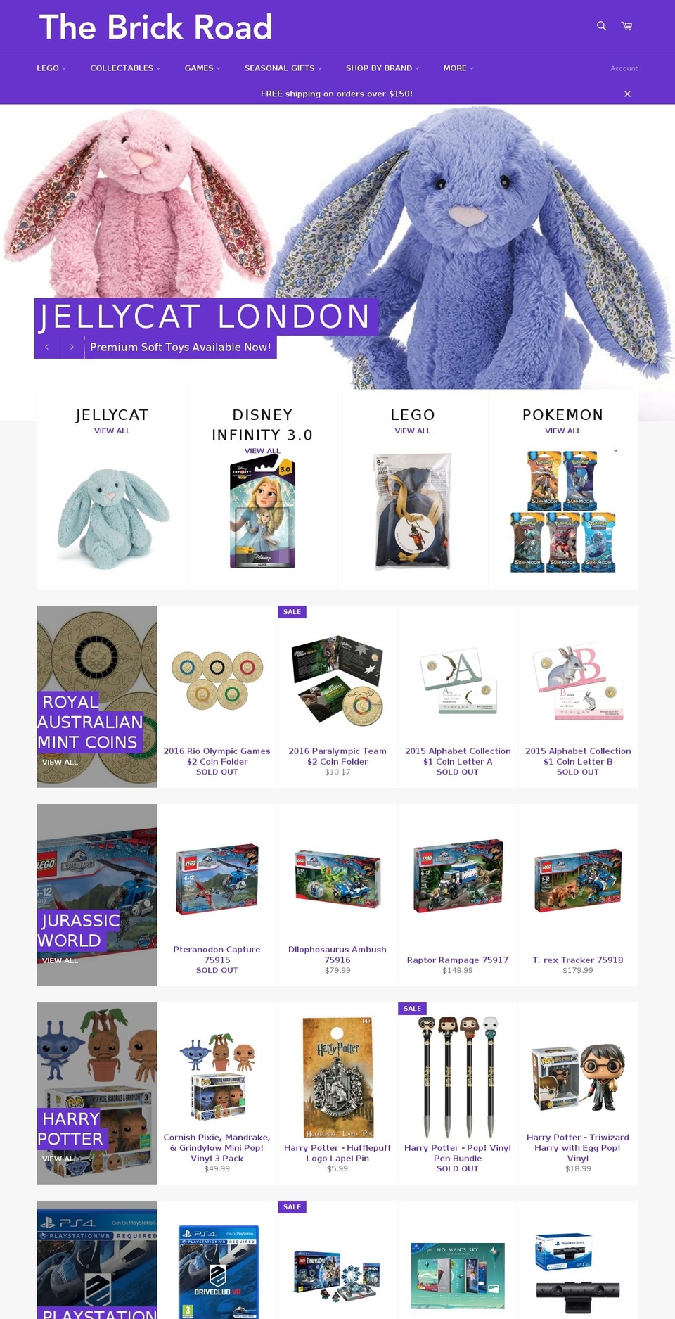 thebrickroad.com shopify website screenshot