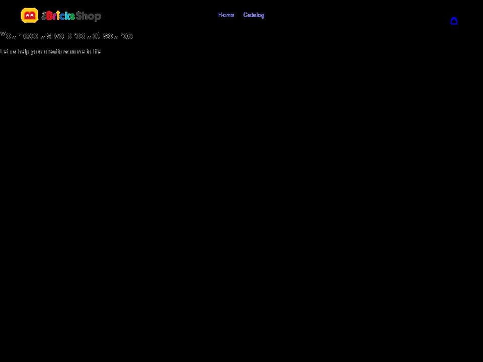 thebricksshop.com shopify website screenshot