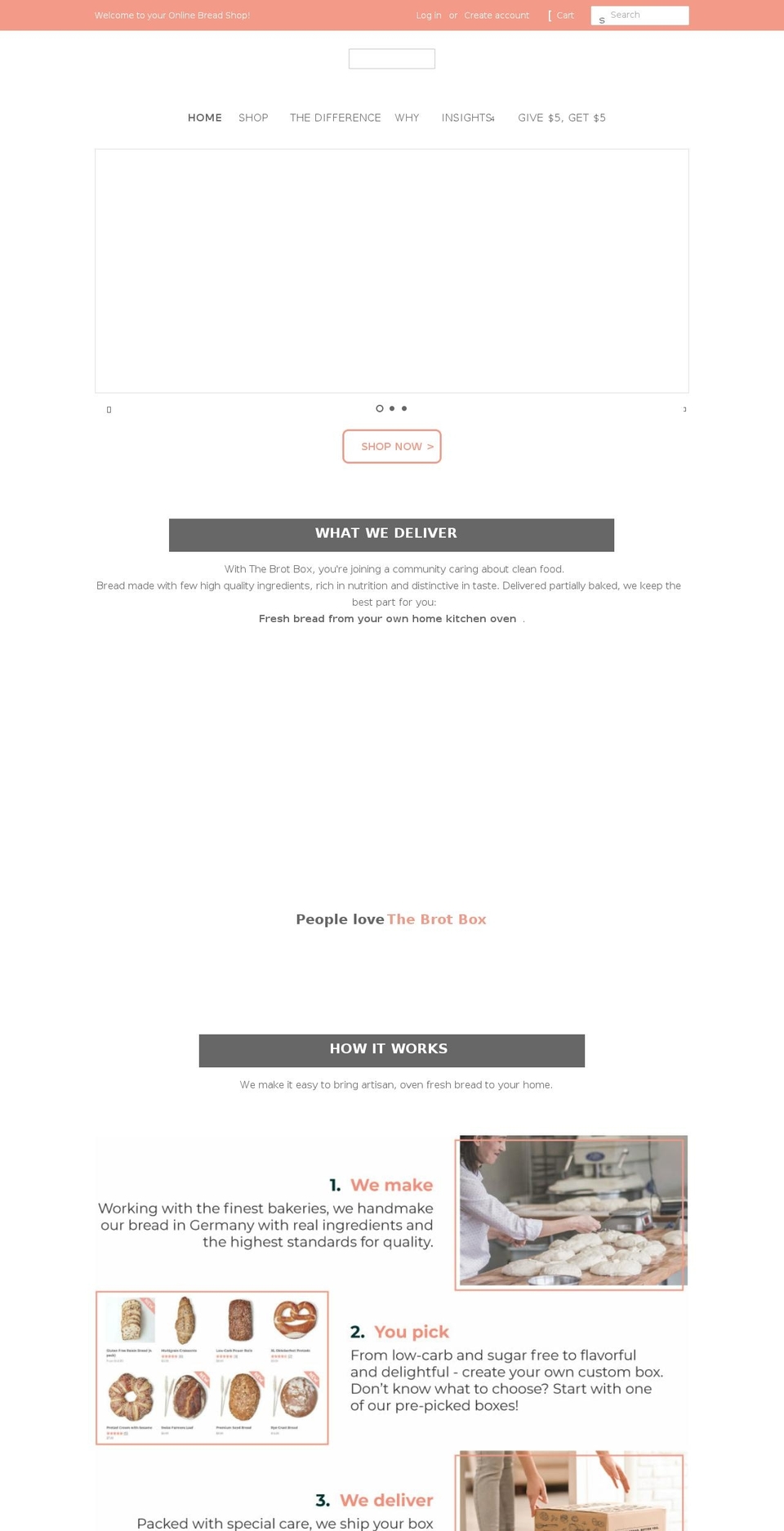 thebrotbox.com shopify website screenshot