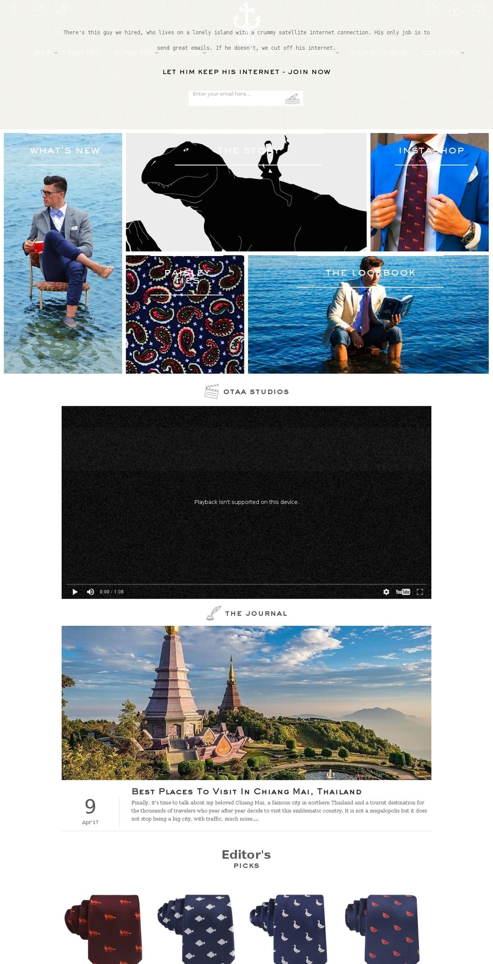 thebrothersatotaa.com shopify website screenshot
