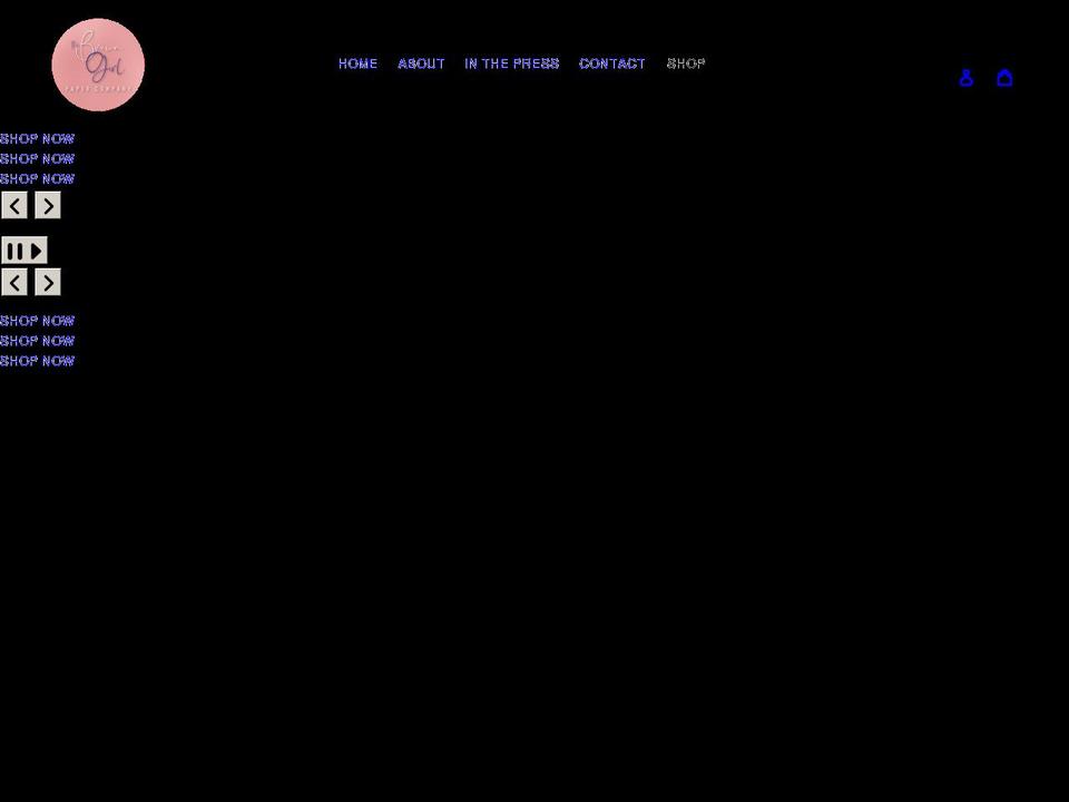 thebrowngirlpapercompany.com shopify website screenshot
