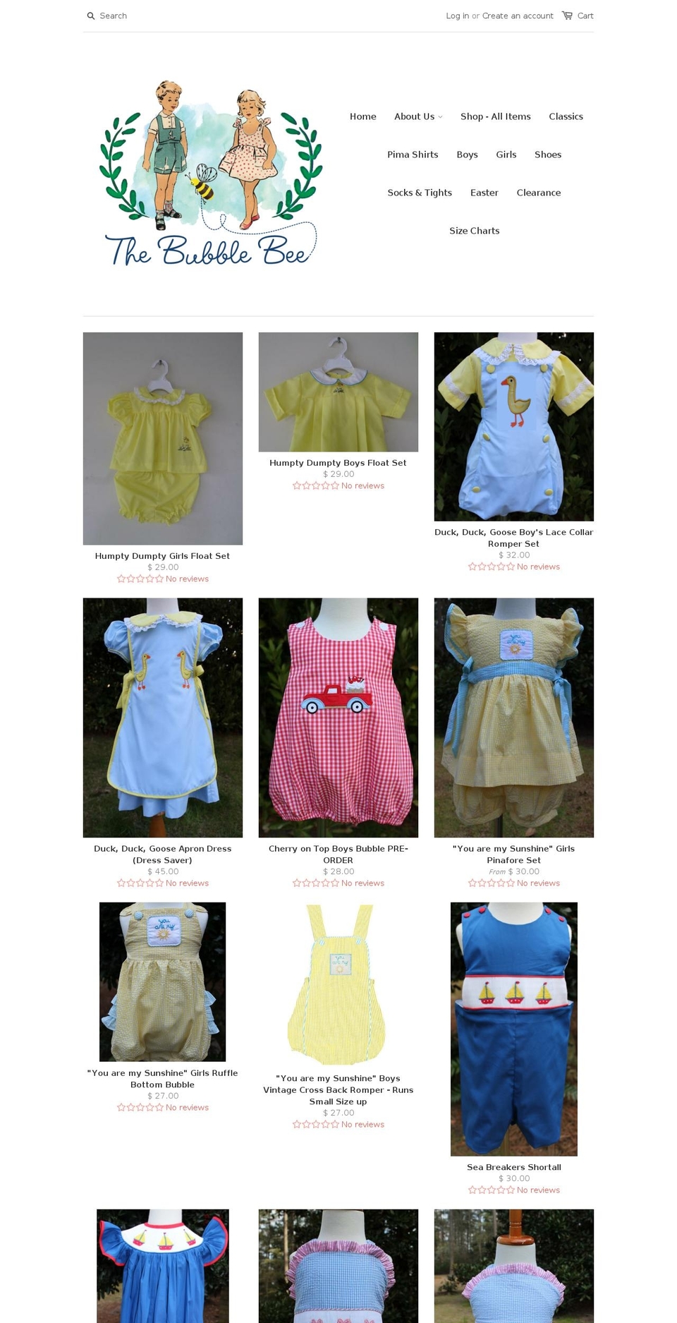 thebubblebee.com shopify website screenshot