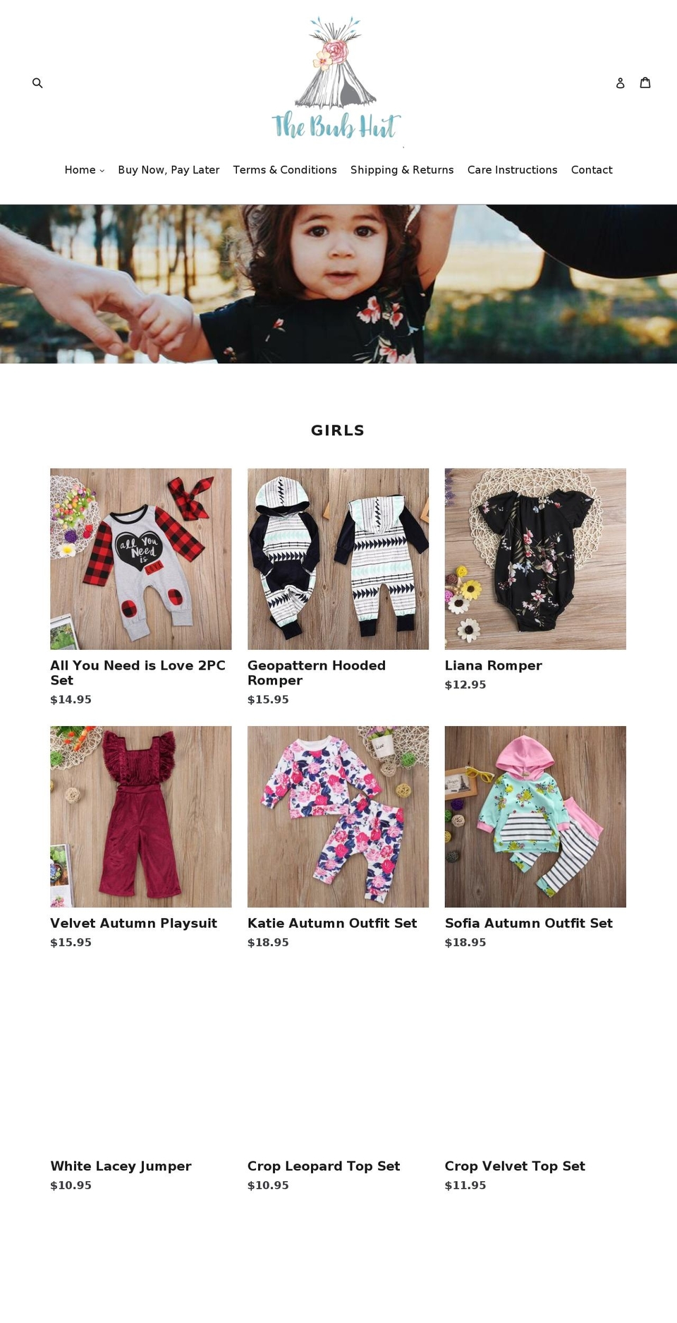 thebubhut.com shopify website screenshot