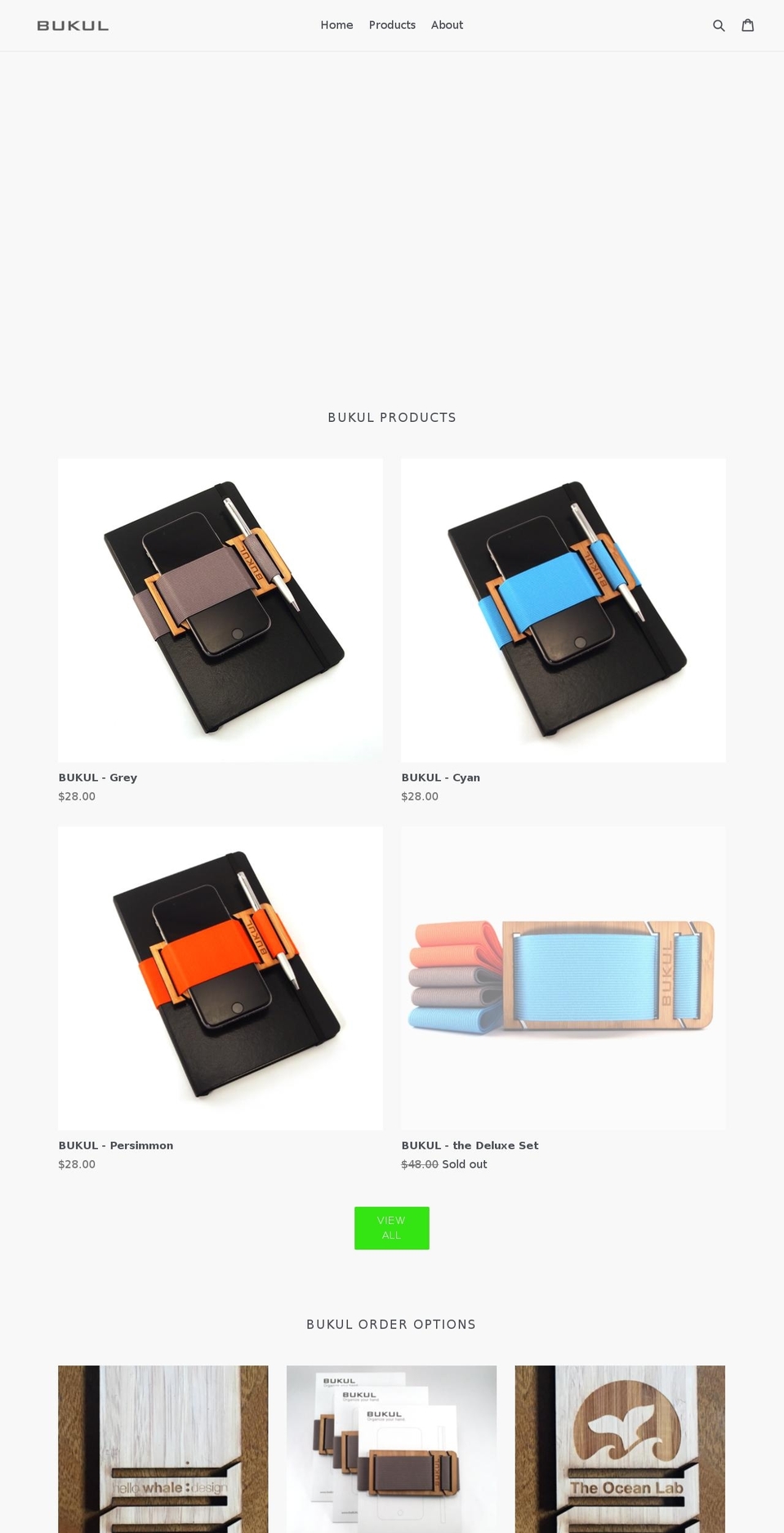 thebukul.com — Shopify storefront screenshot