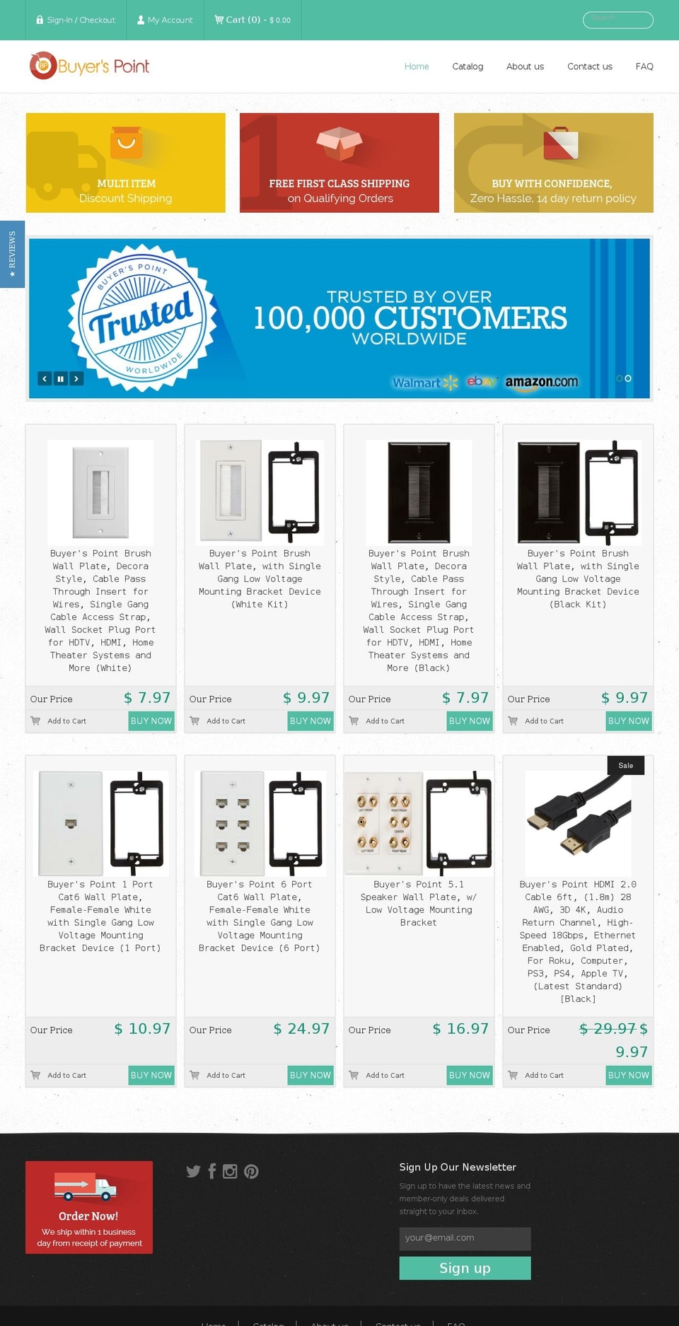 thebuyerspoint.com shopify website screenshot