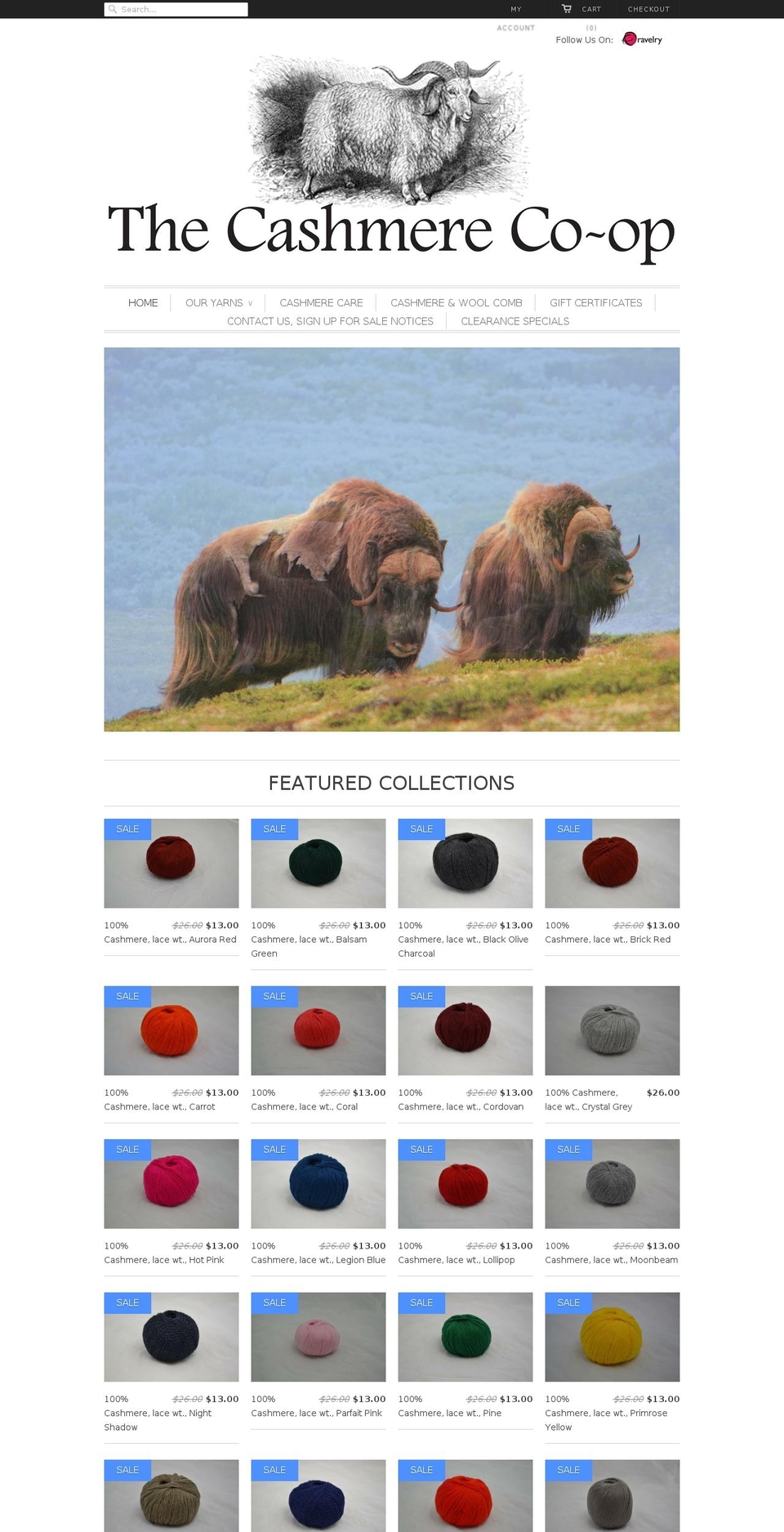 Cashmere Co-op Oct 4 Shopify theme site example thecashmerecoop.com